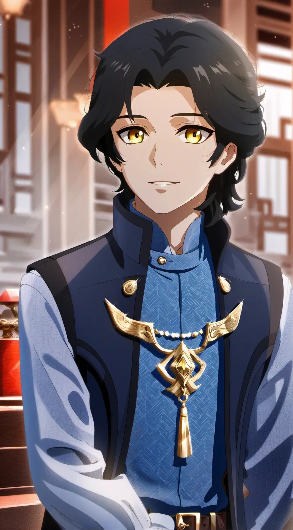 ai character: Muzan background