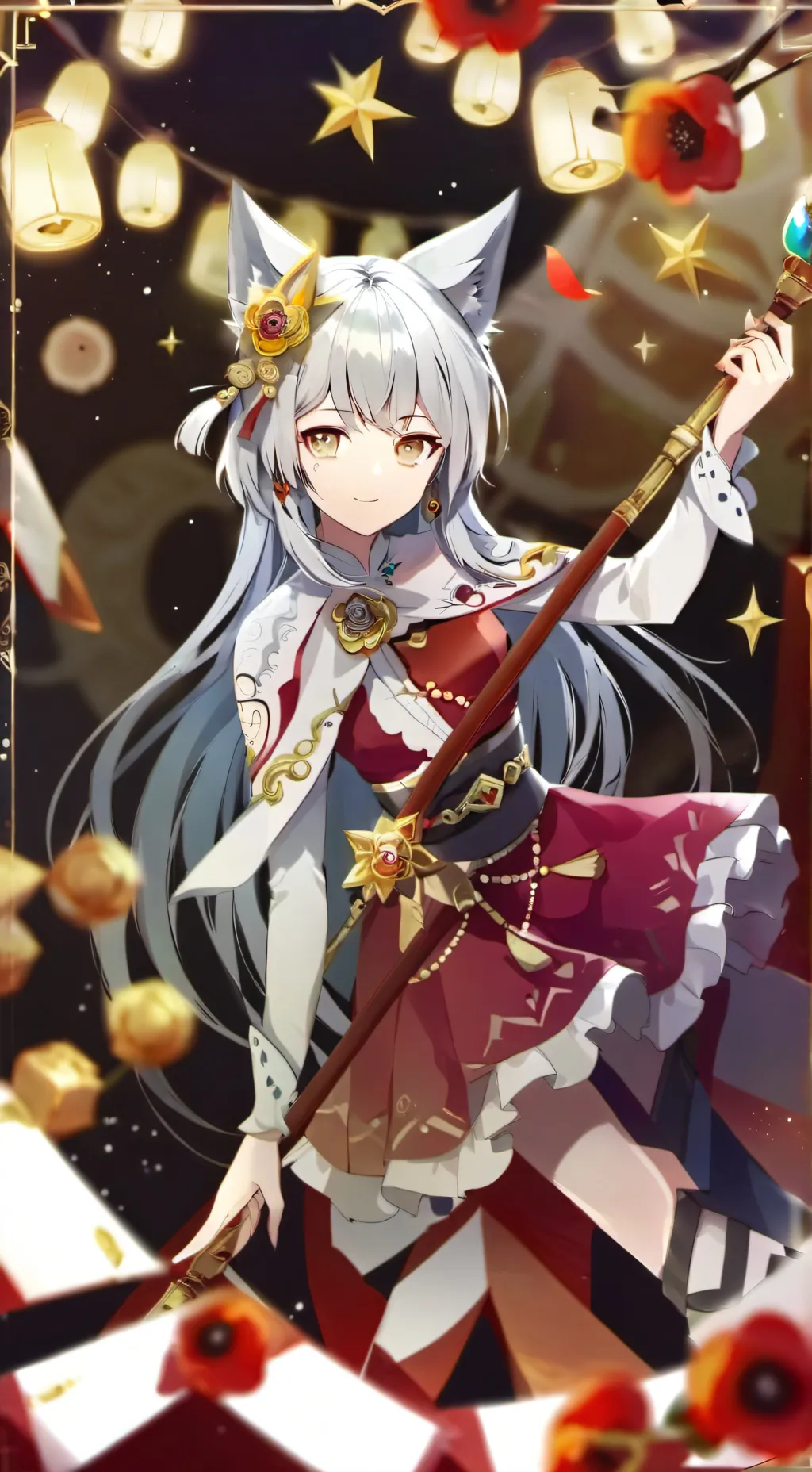 ai character: Girlfriend background