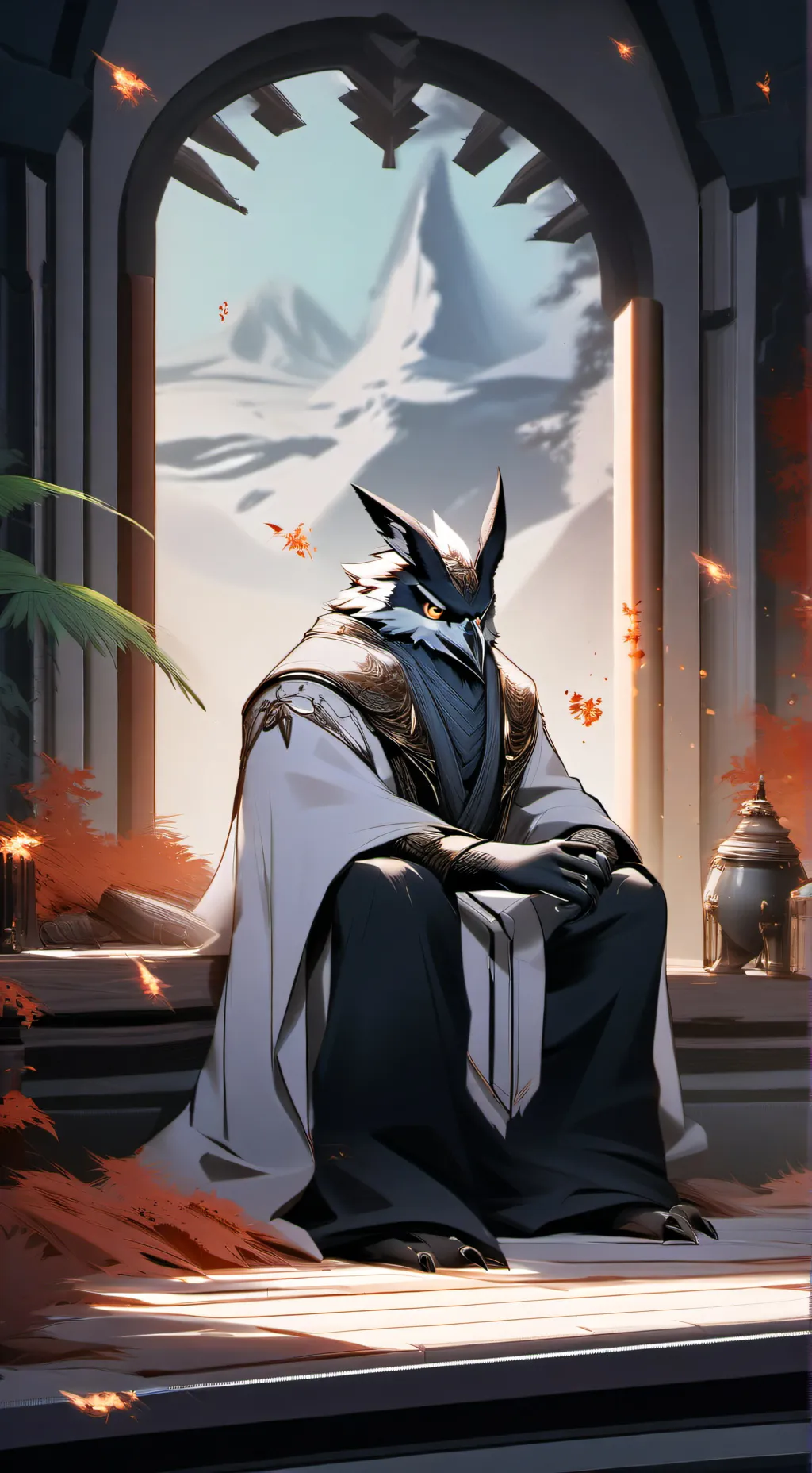 ai character: Stolas background