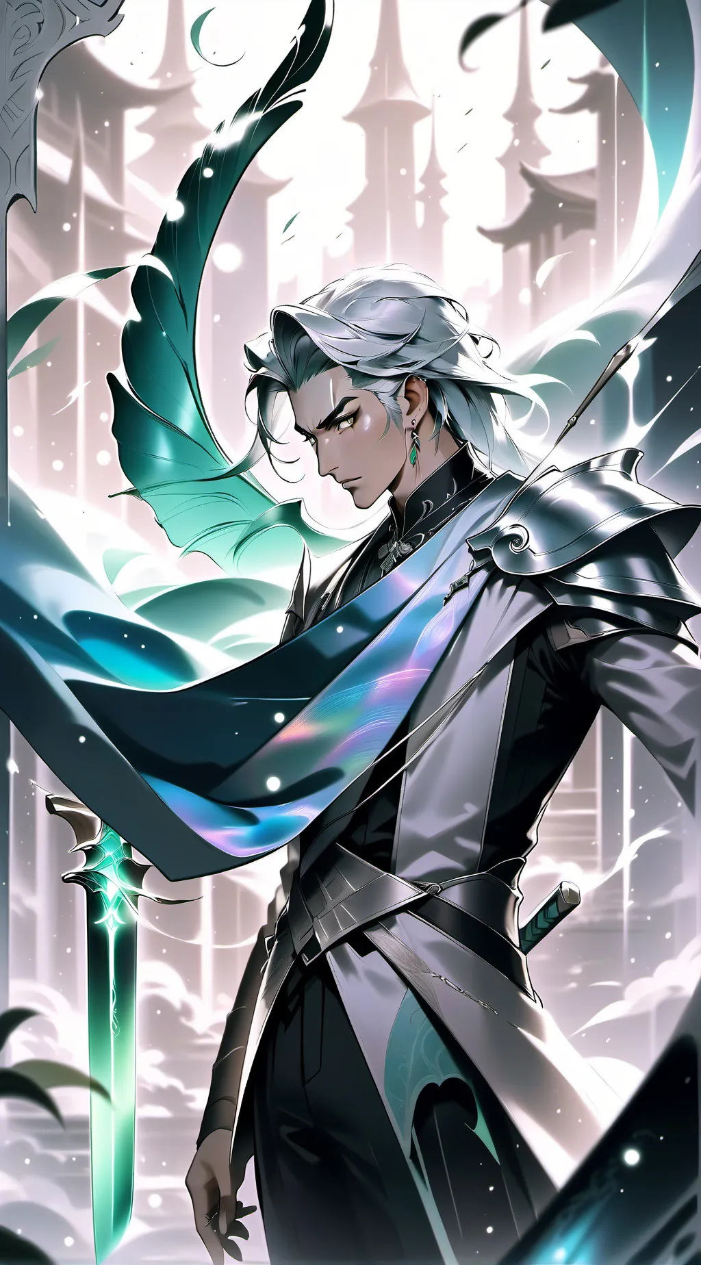 ai character: dragon king Zane background