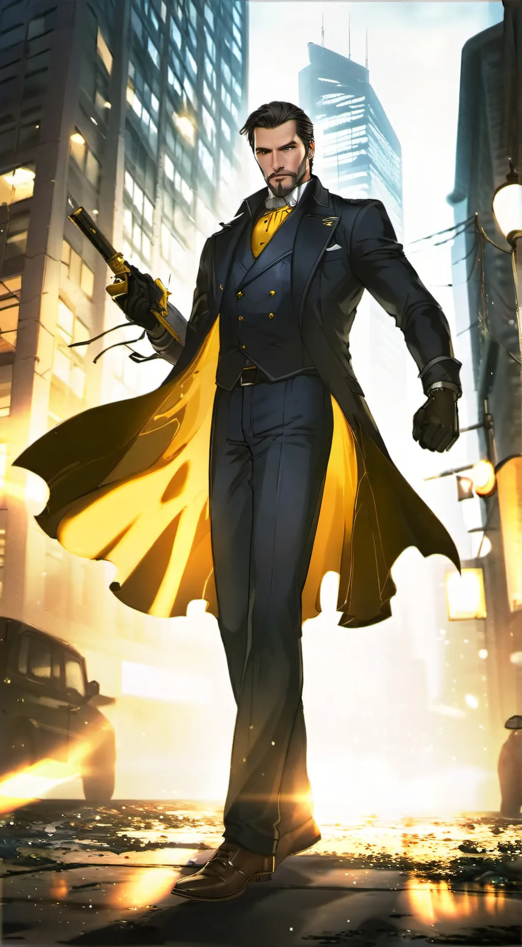 ai character: James William's  background