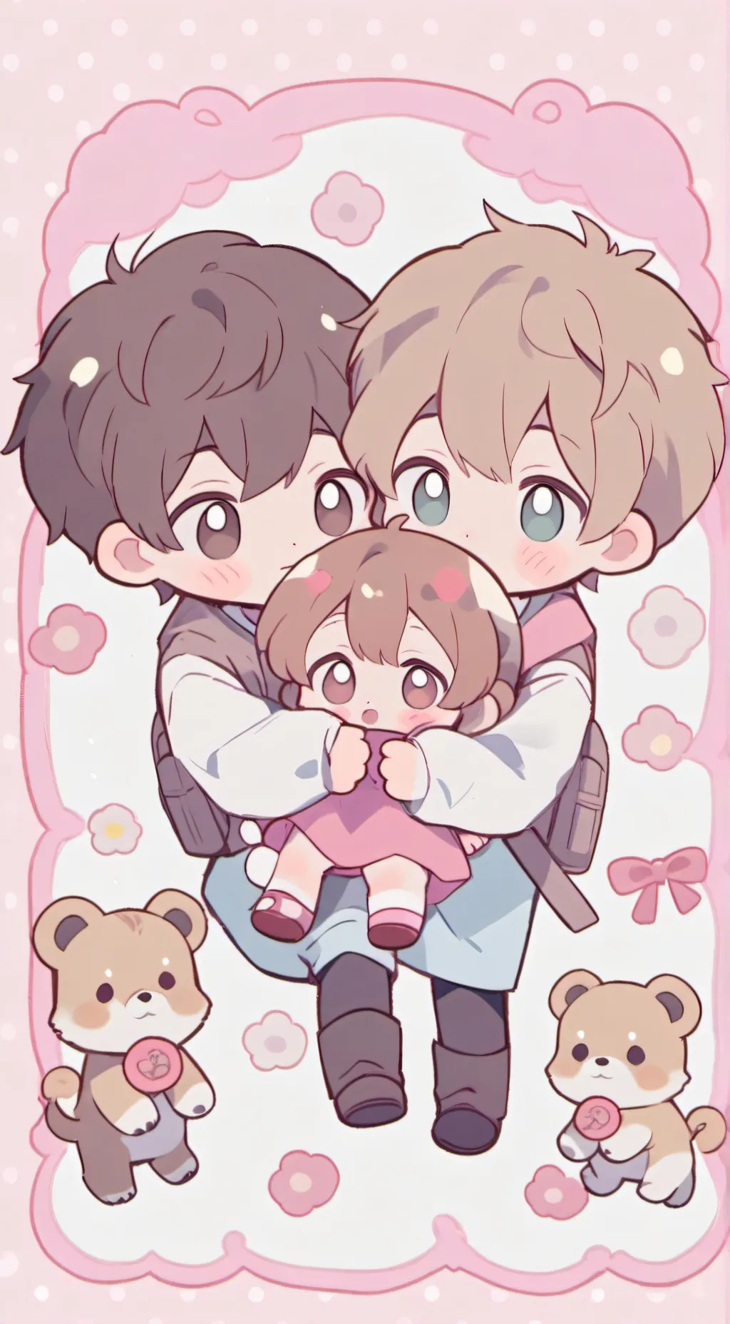 ai character: Family. background