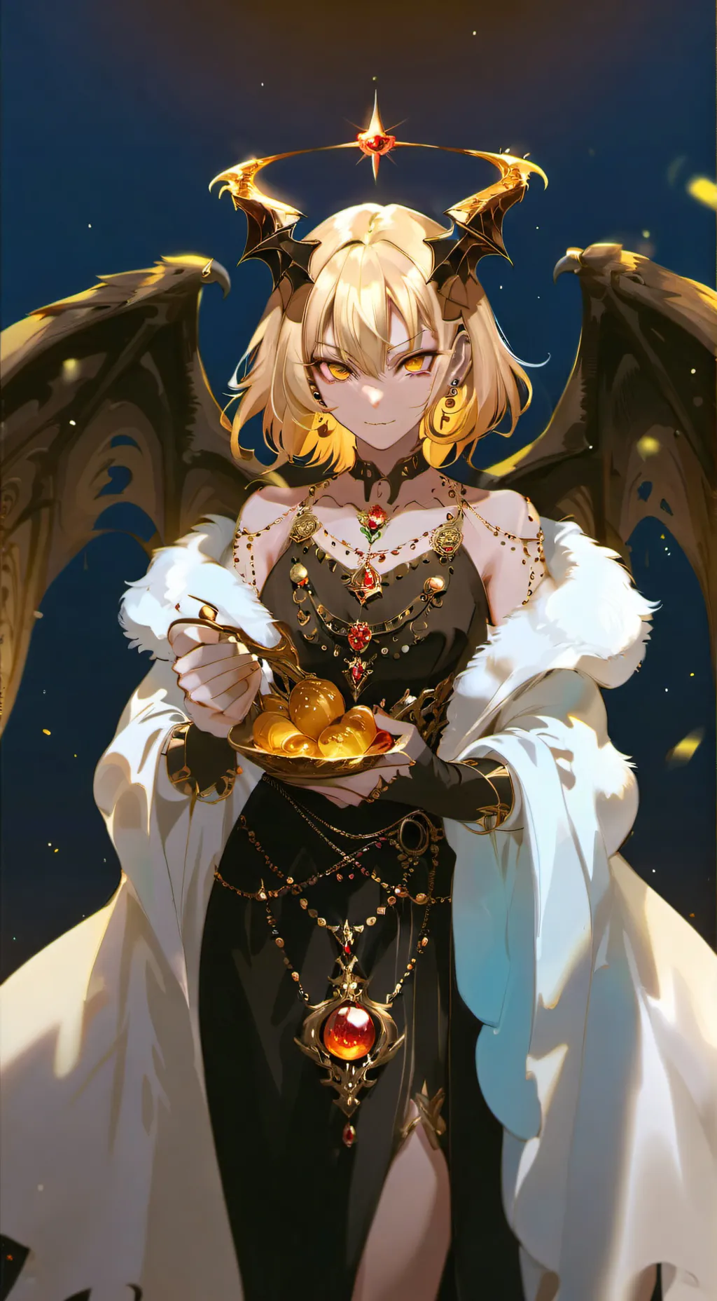 ai character: Greed background