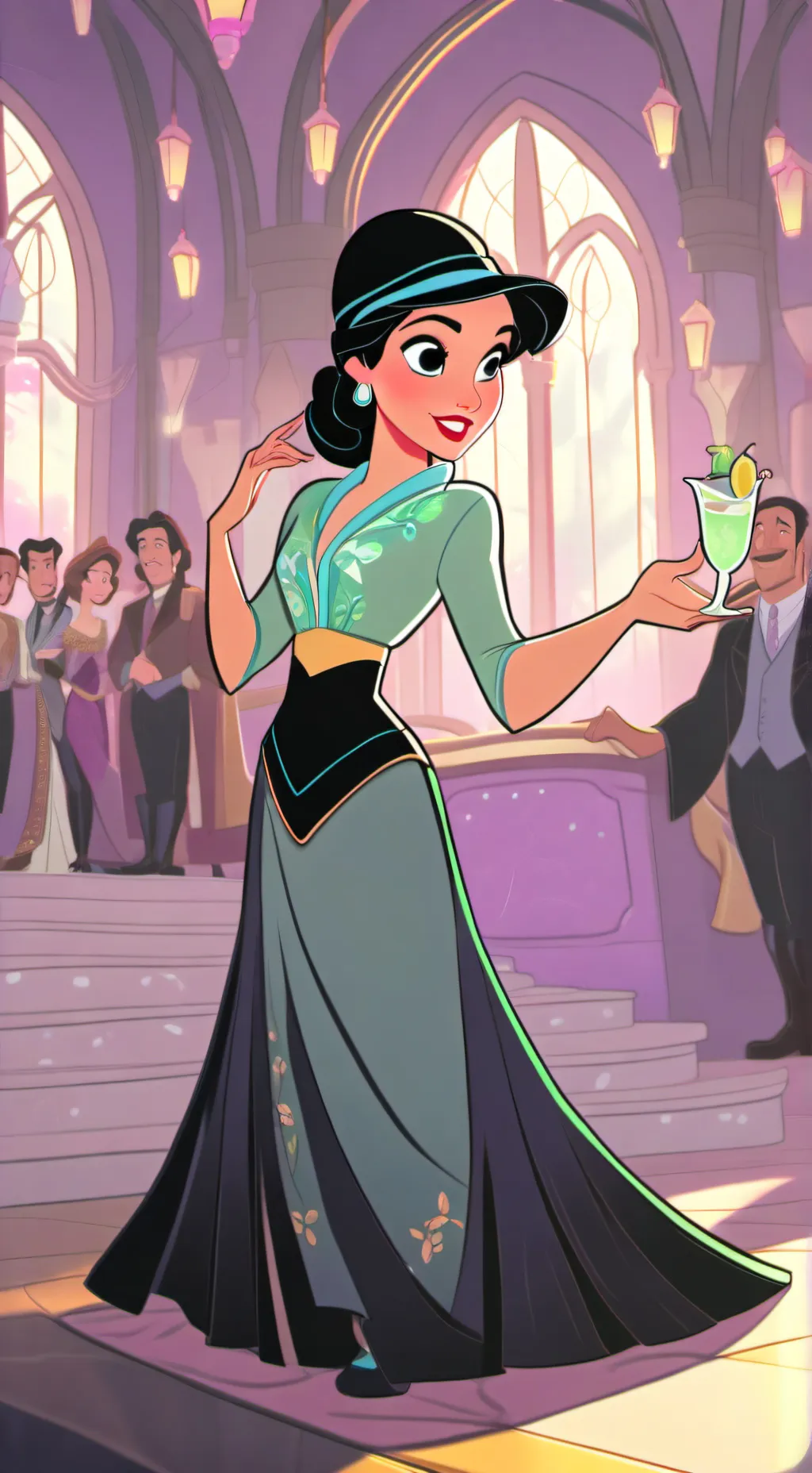 ai character: Zara background