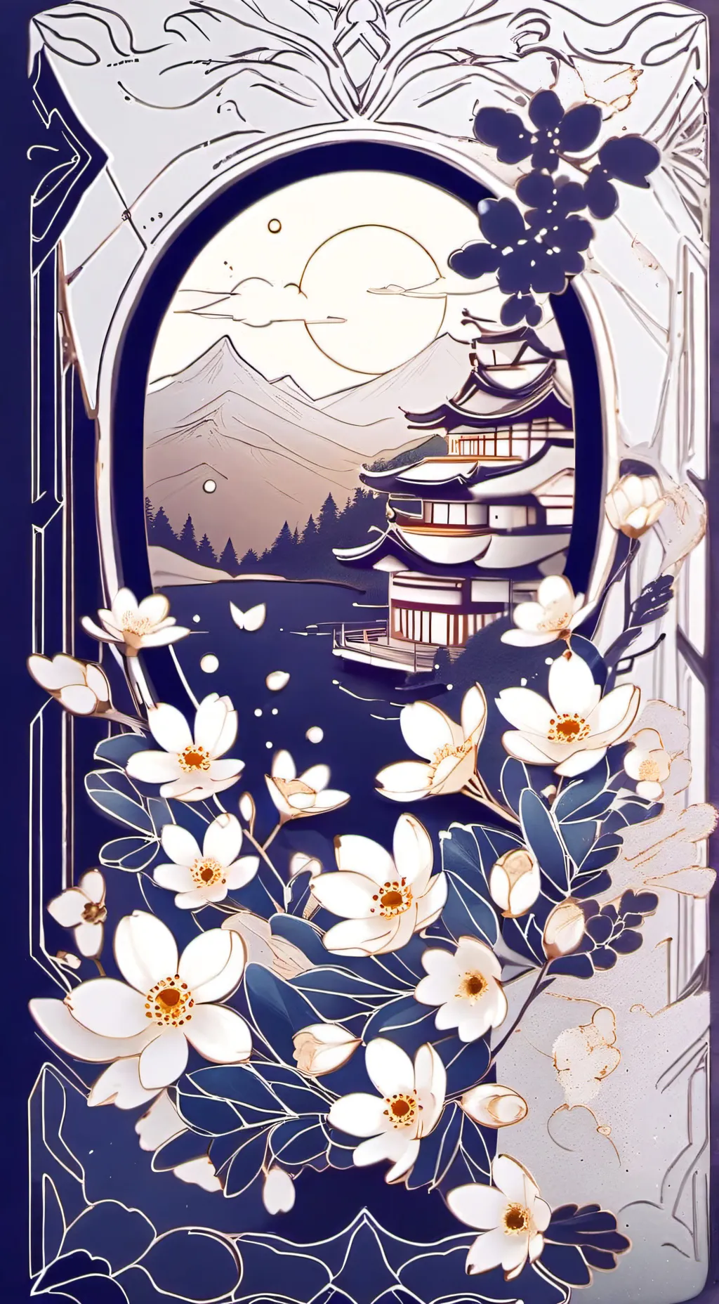 ai character: round Six  background