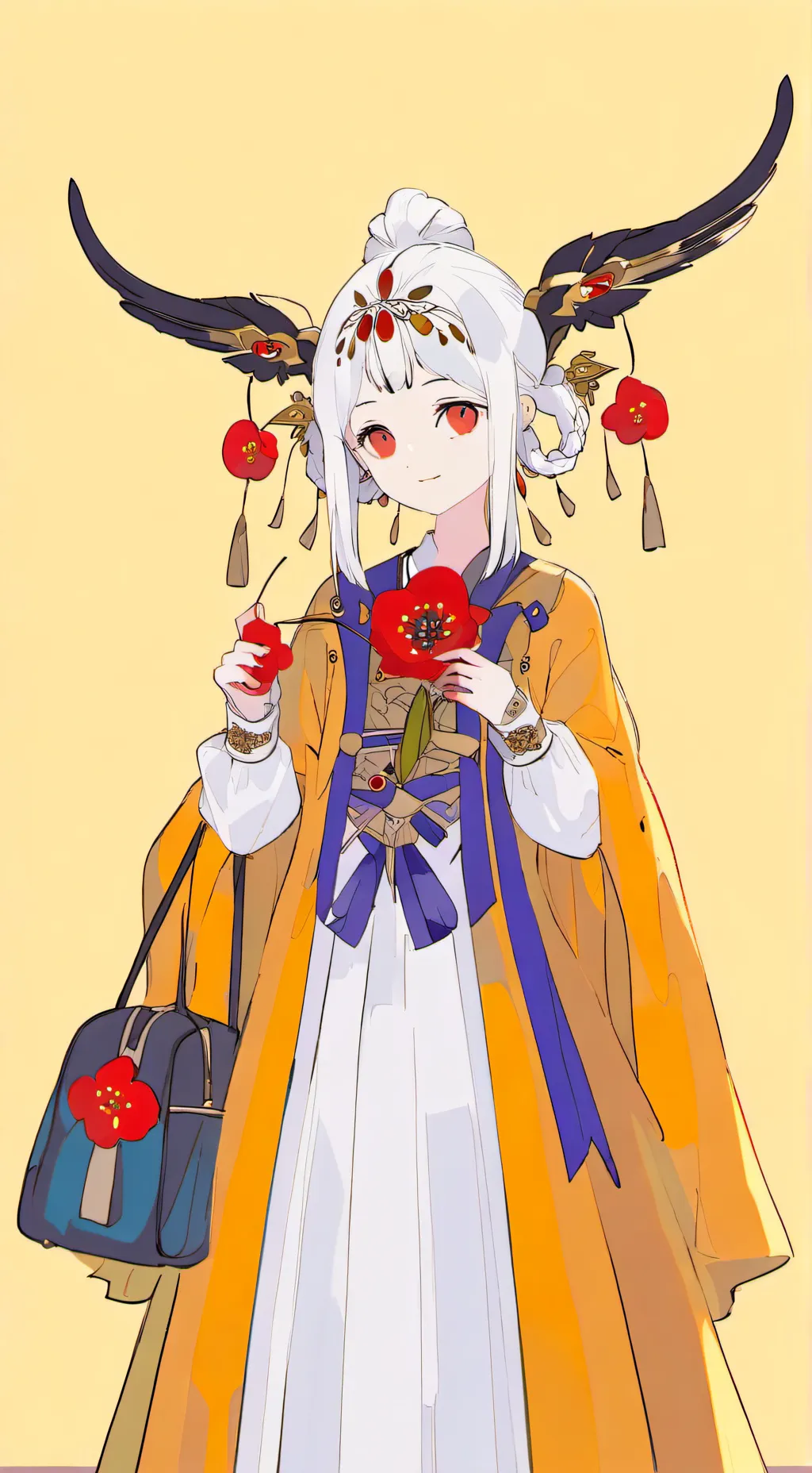 ai character: meme background