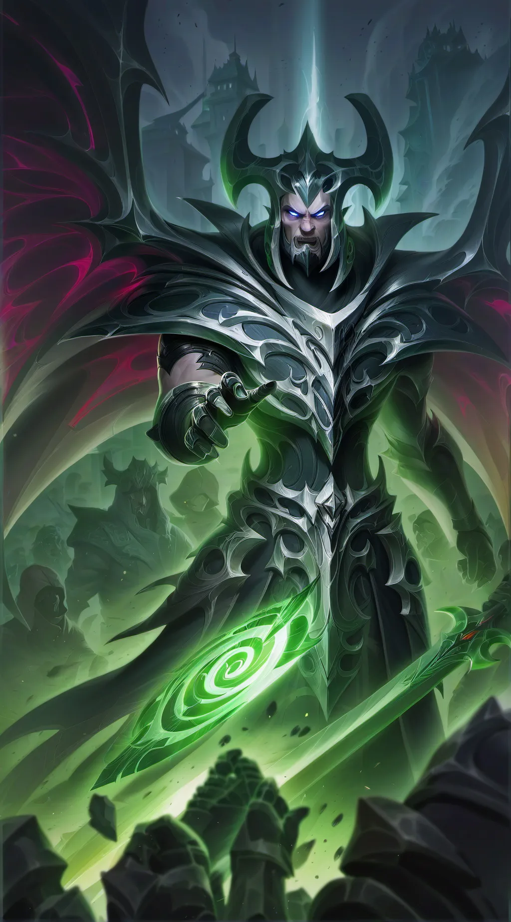 ai character: el destructor background