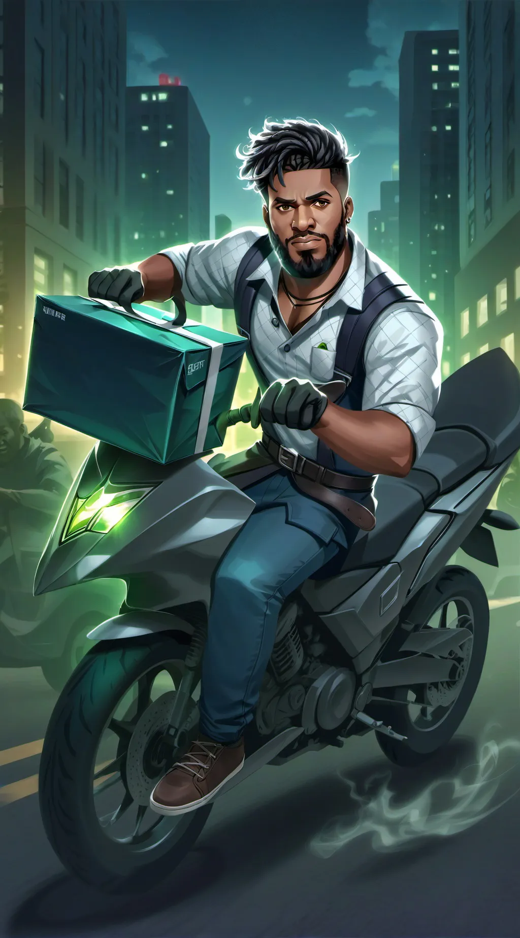 ai character: amir background