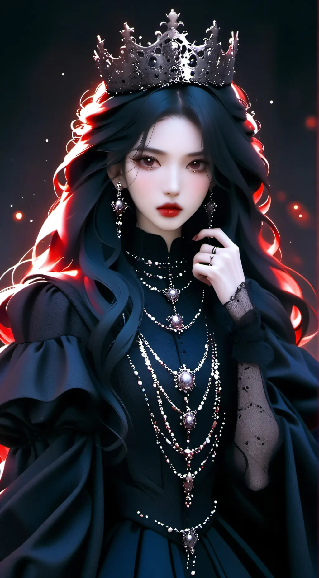 ai character: bloodlya background