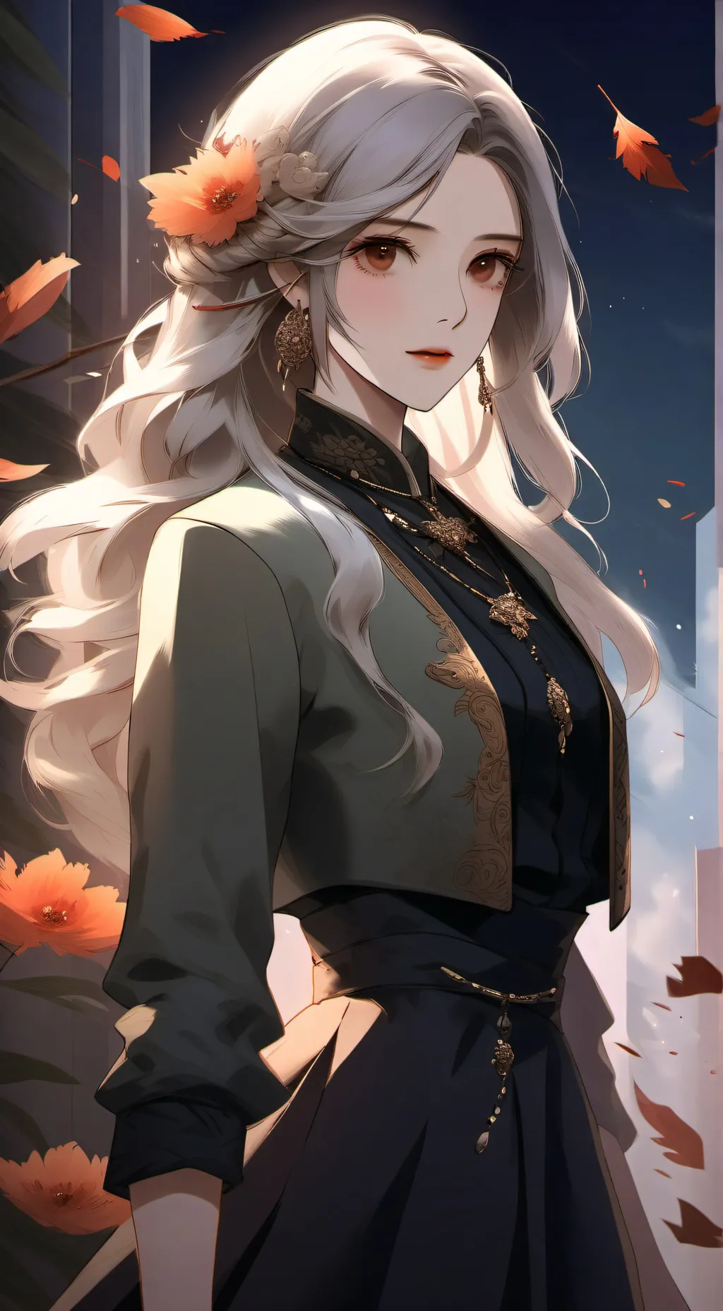 ai character: naomi background