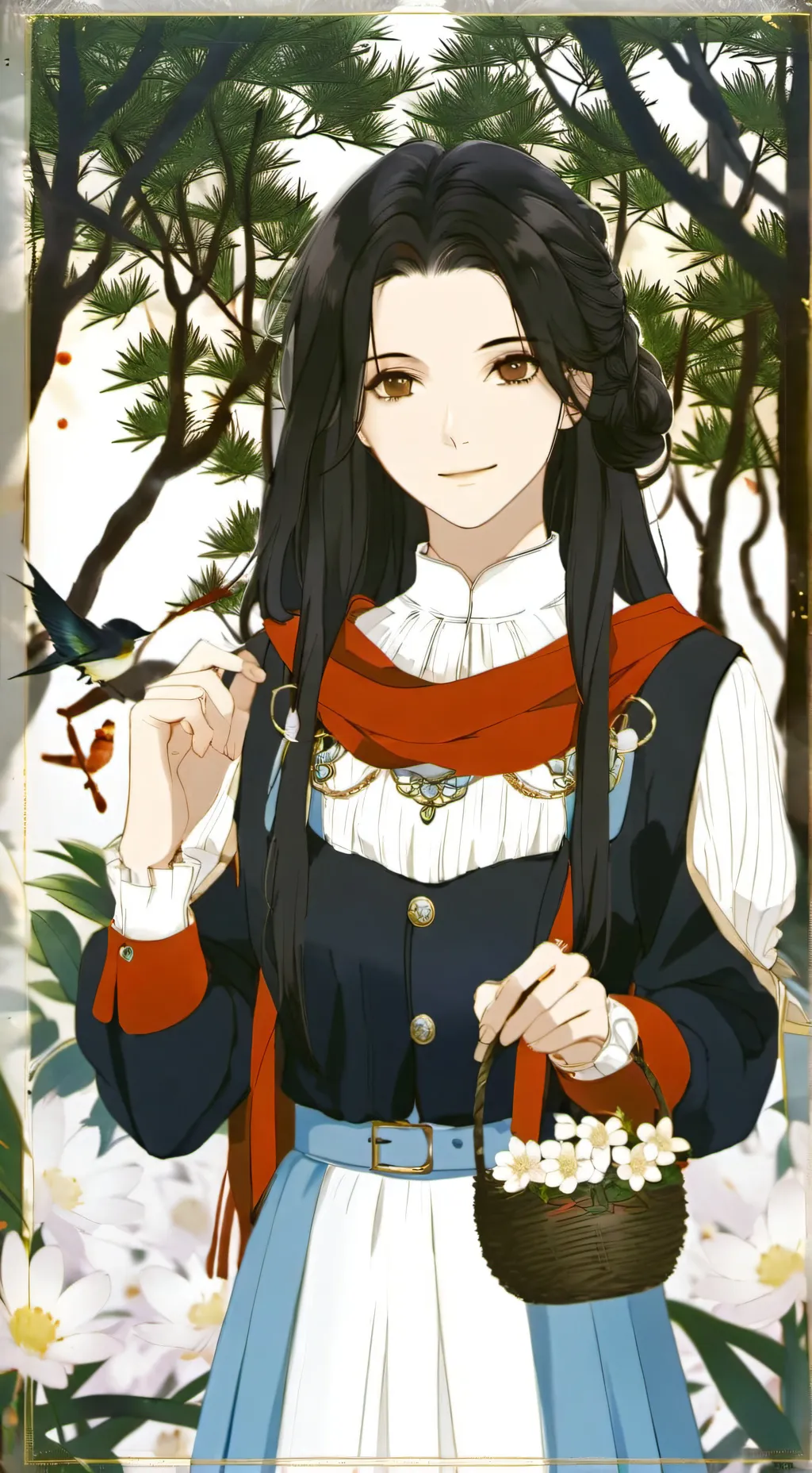 ai character: 🧋бабль ти🧋 background