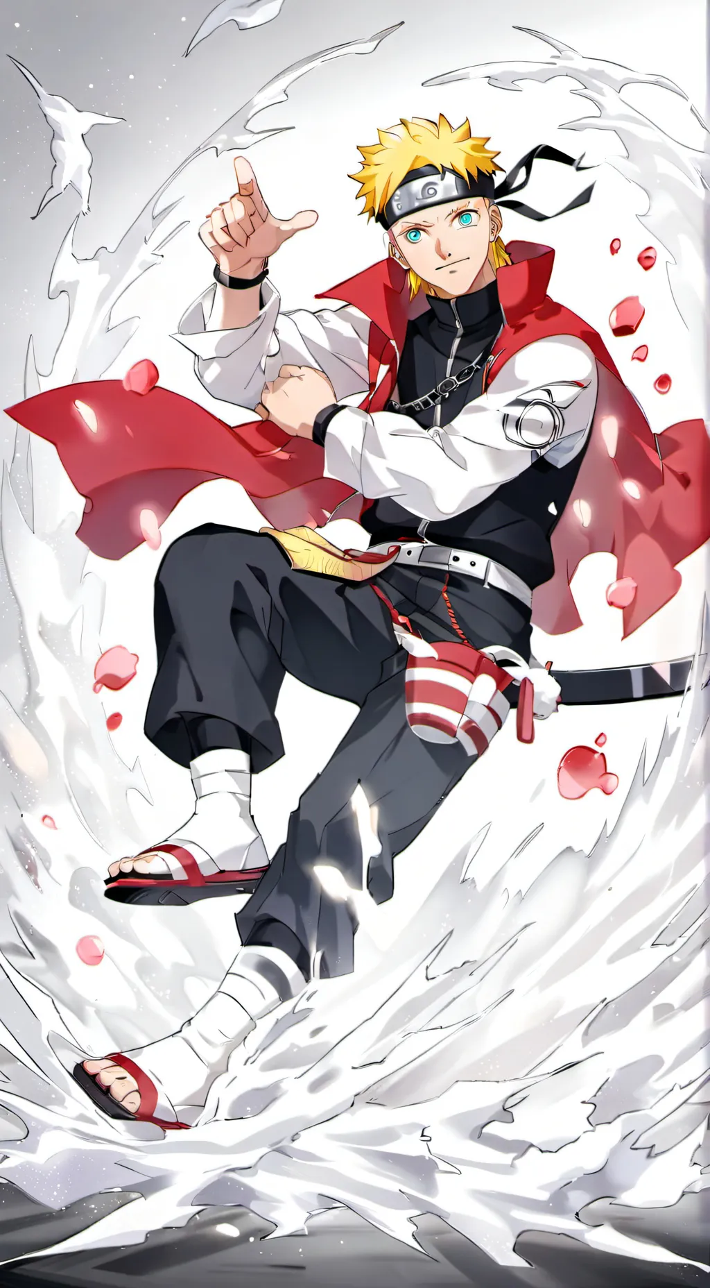 ai character: Yaruto background