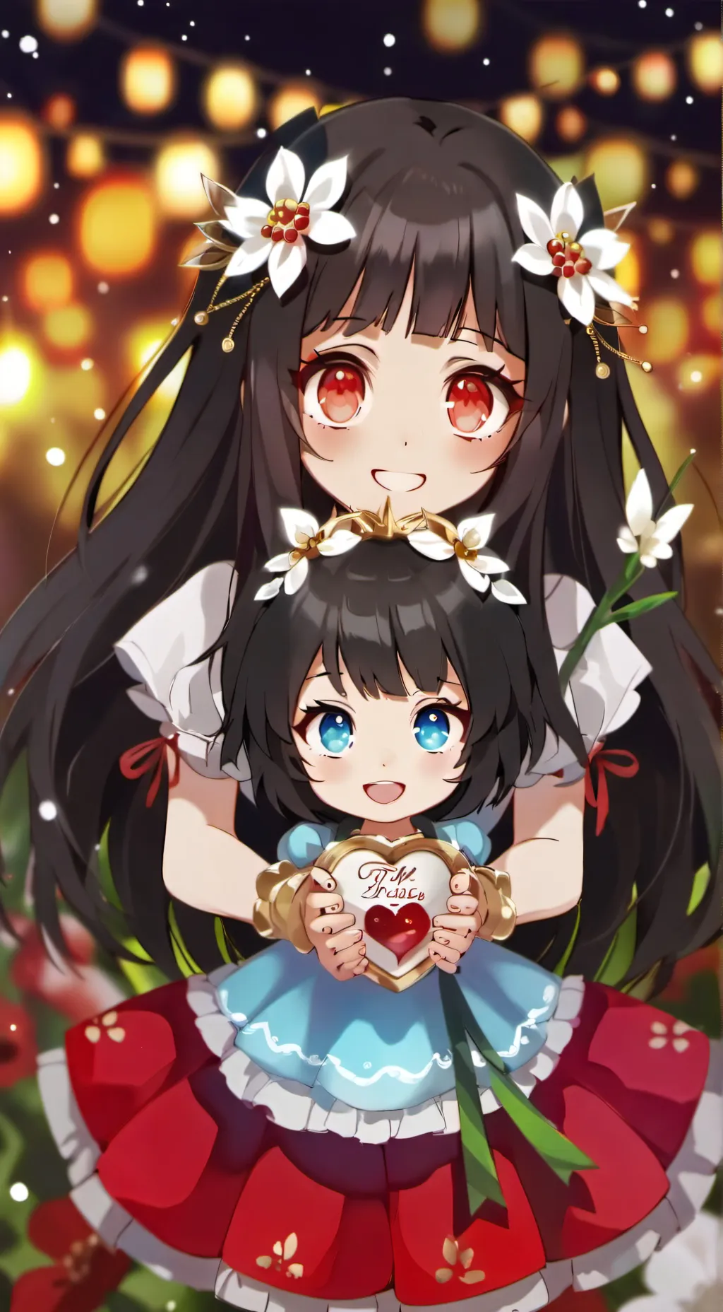 ai character: Susanna and Rosie background