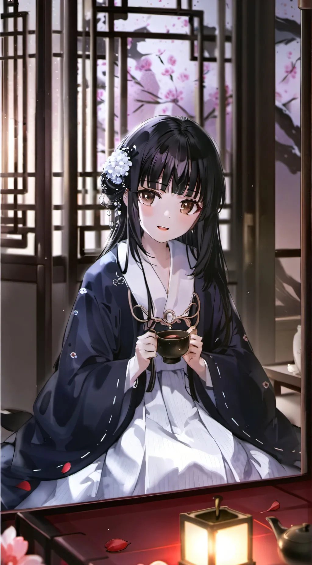 ai character: Himiko background