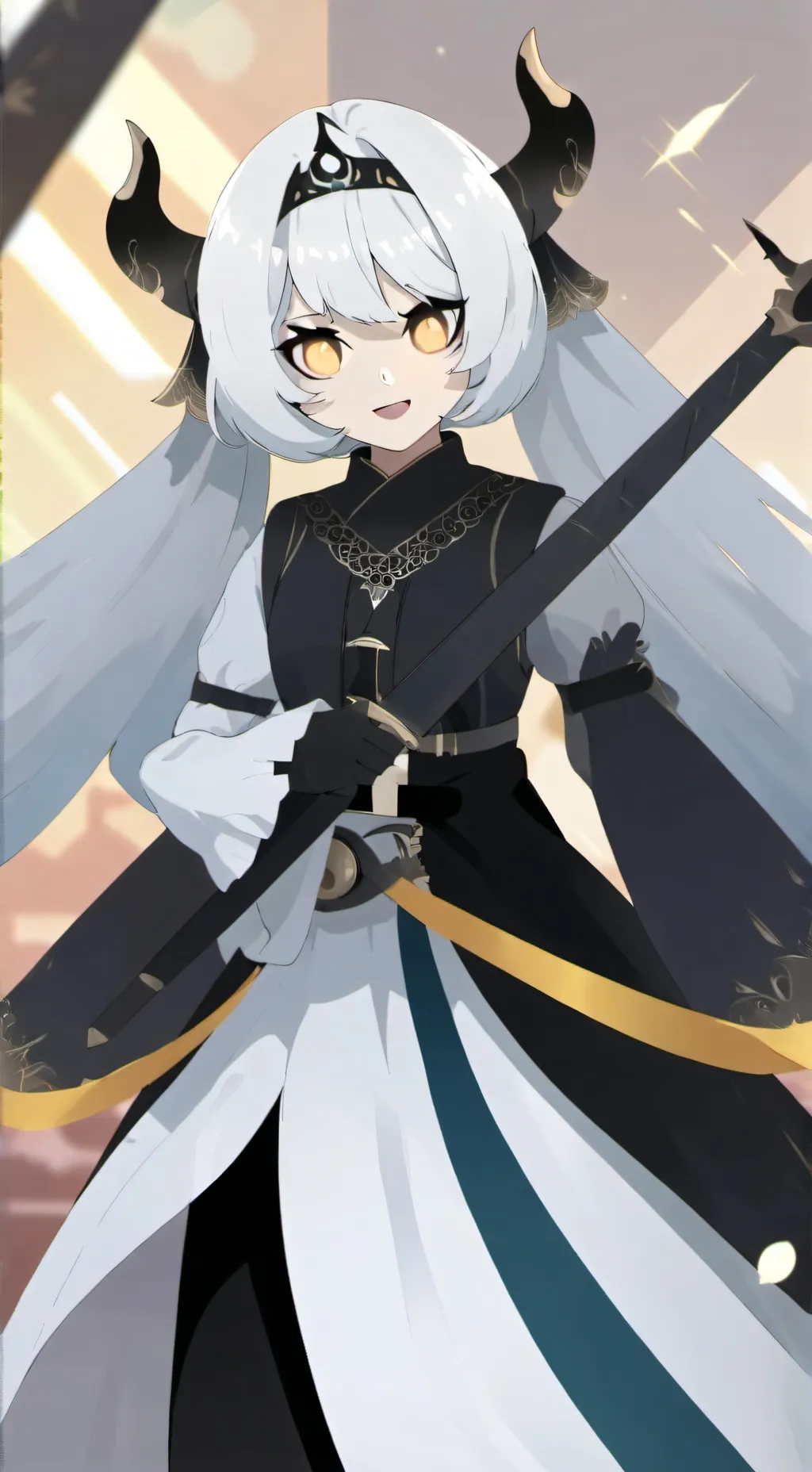 ai character: Md background