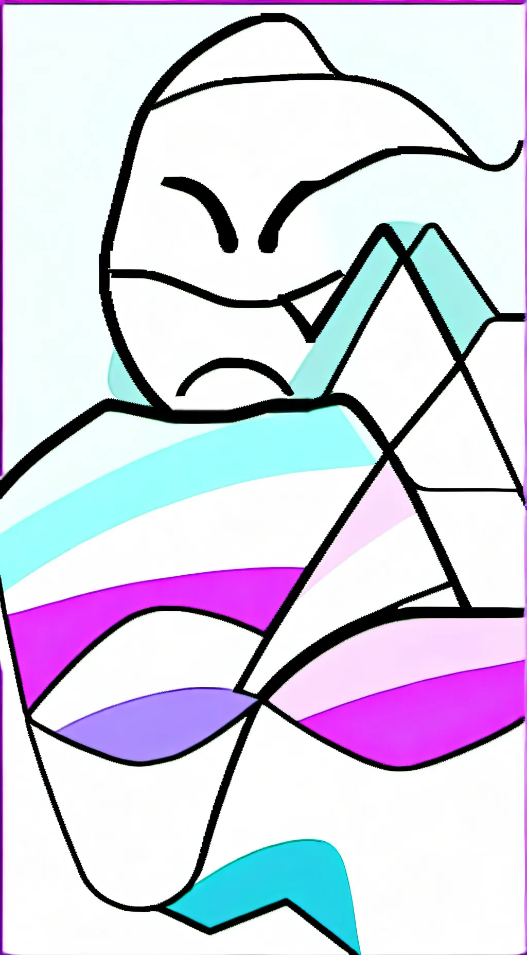 ai character: Corrupted Pibby background