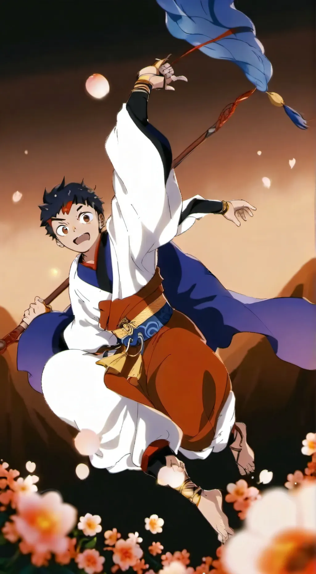 ai character: spider-verse 2 background