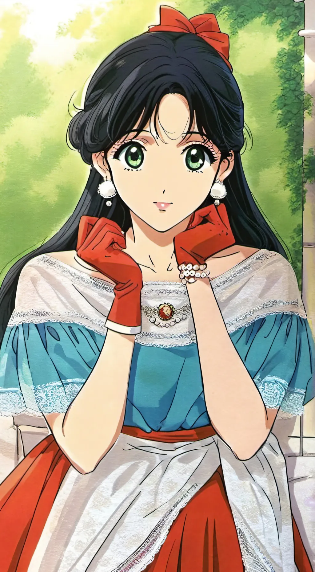 ai character: 💵 Maya Holtman 💵 background