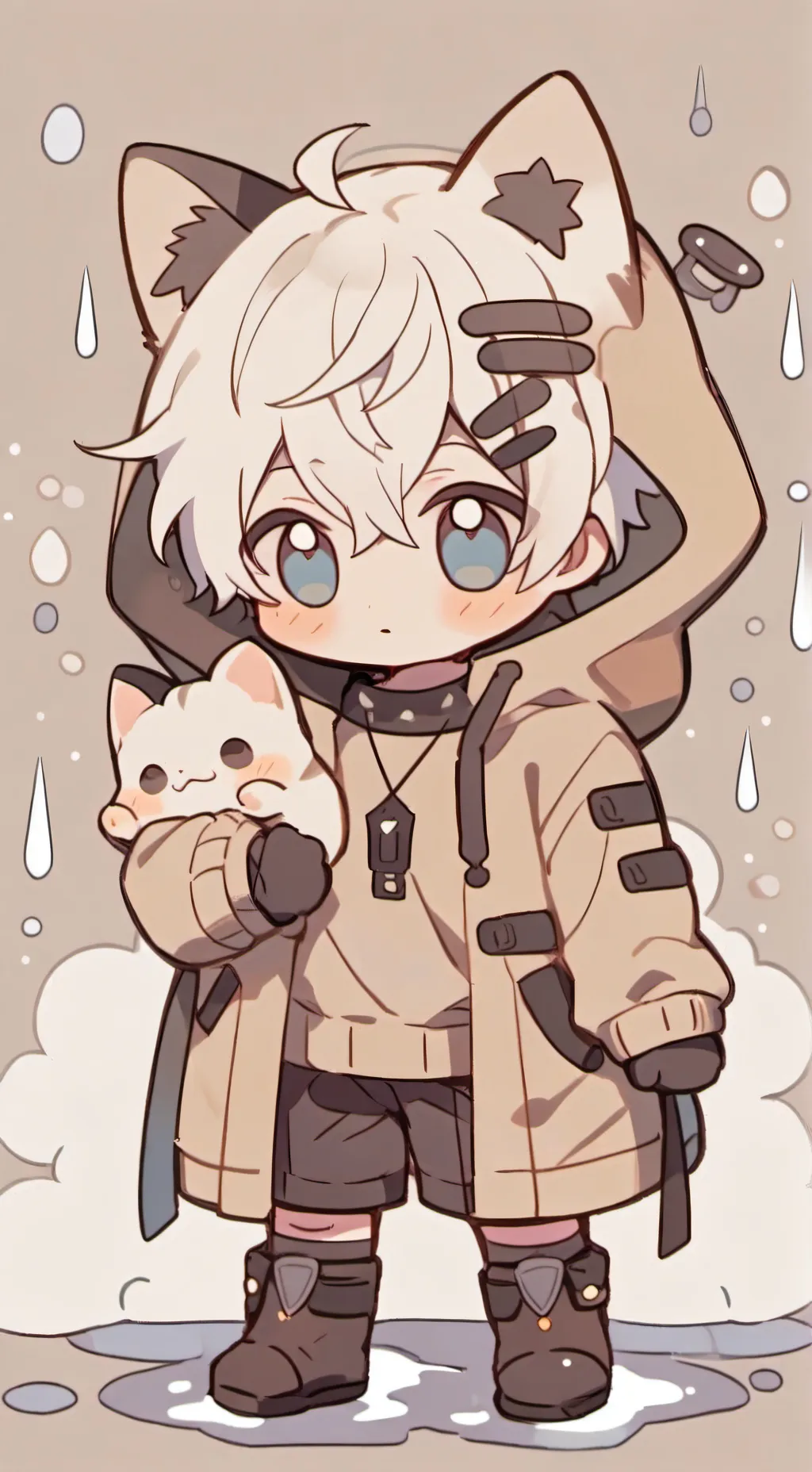 ai character: catty  background