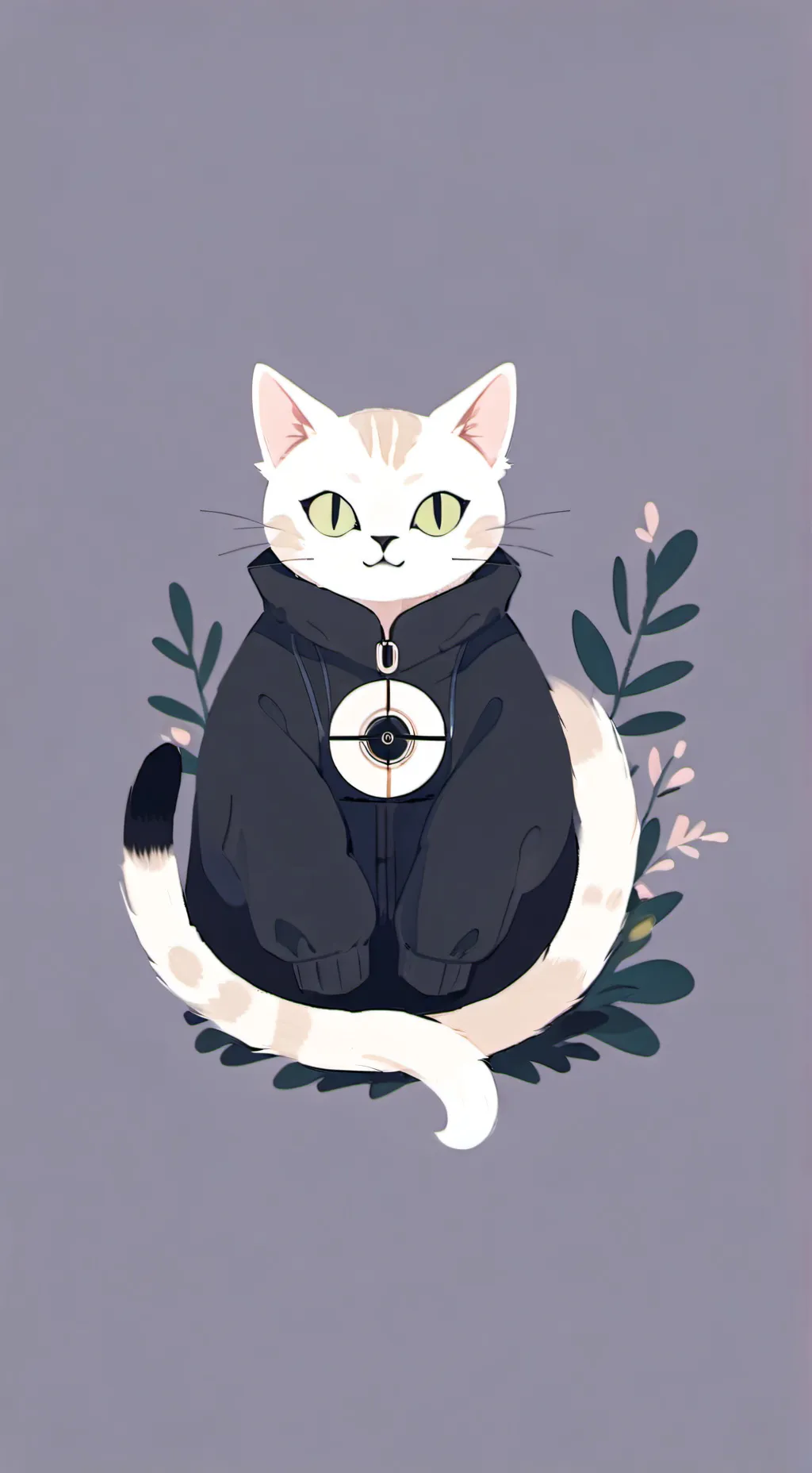 ai character: Cat!🐈  background