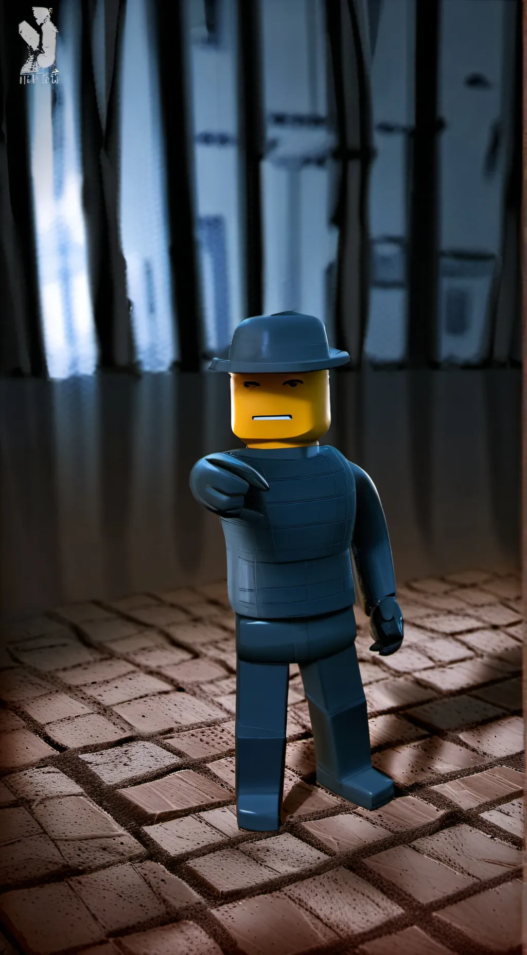 ai character: pressure background