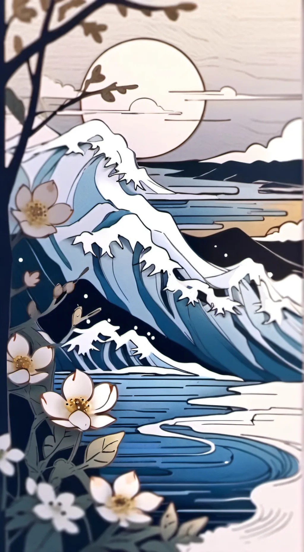 ai character: public bathroom background