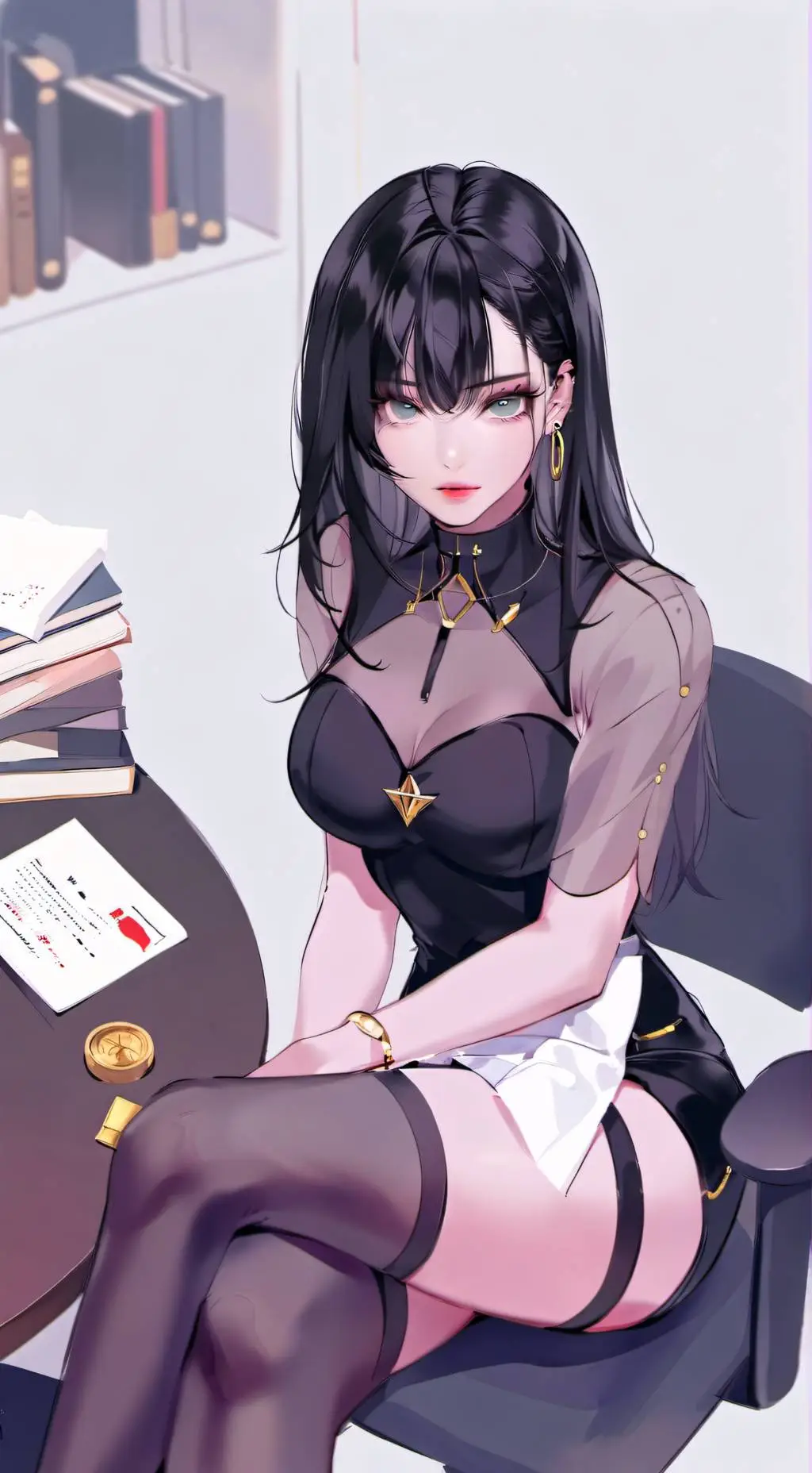 ai character: 蔡语柔 background