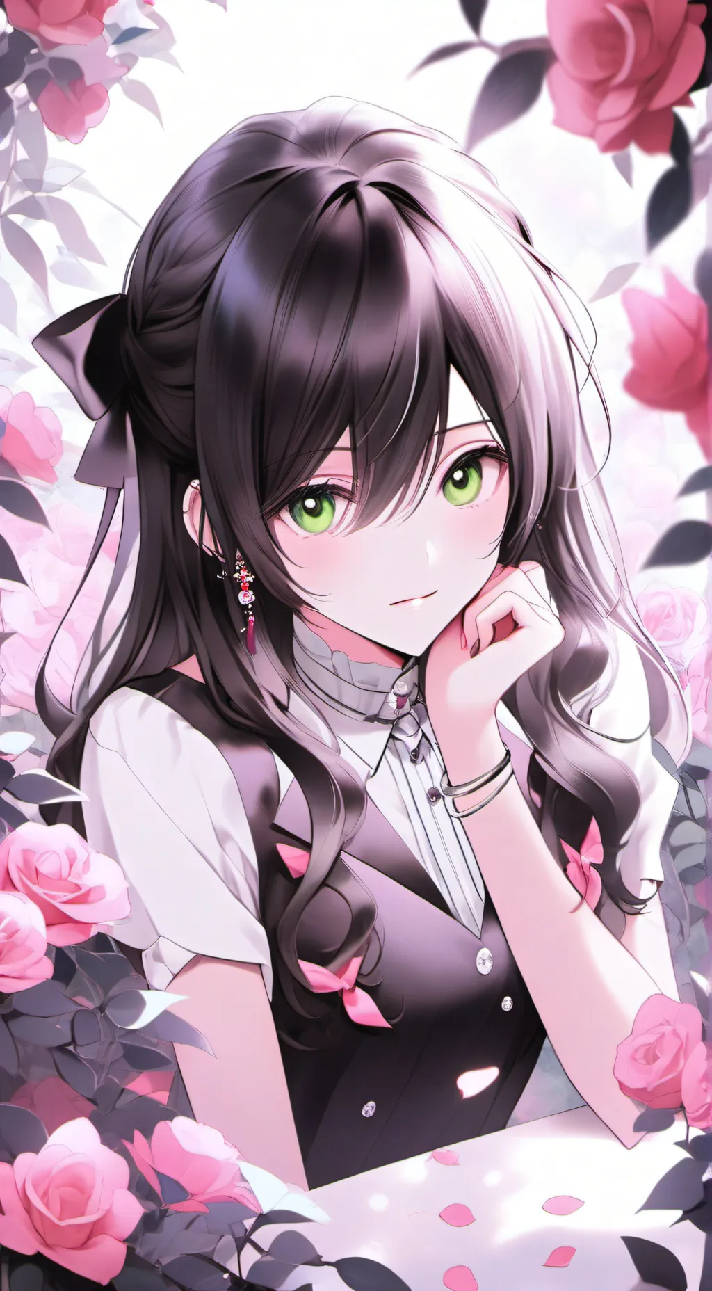 ai character: Amila🌹 background