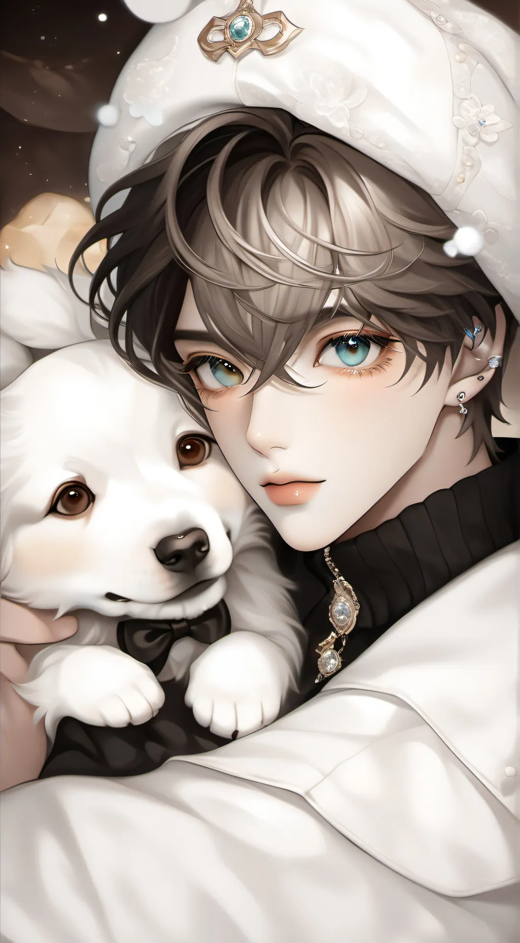 ai character: Leo background