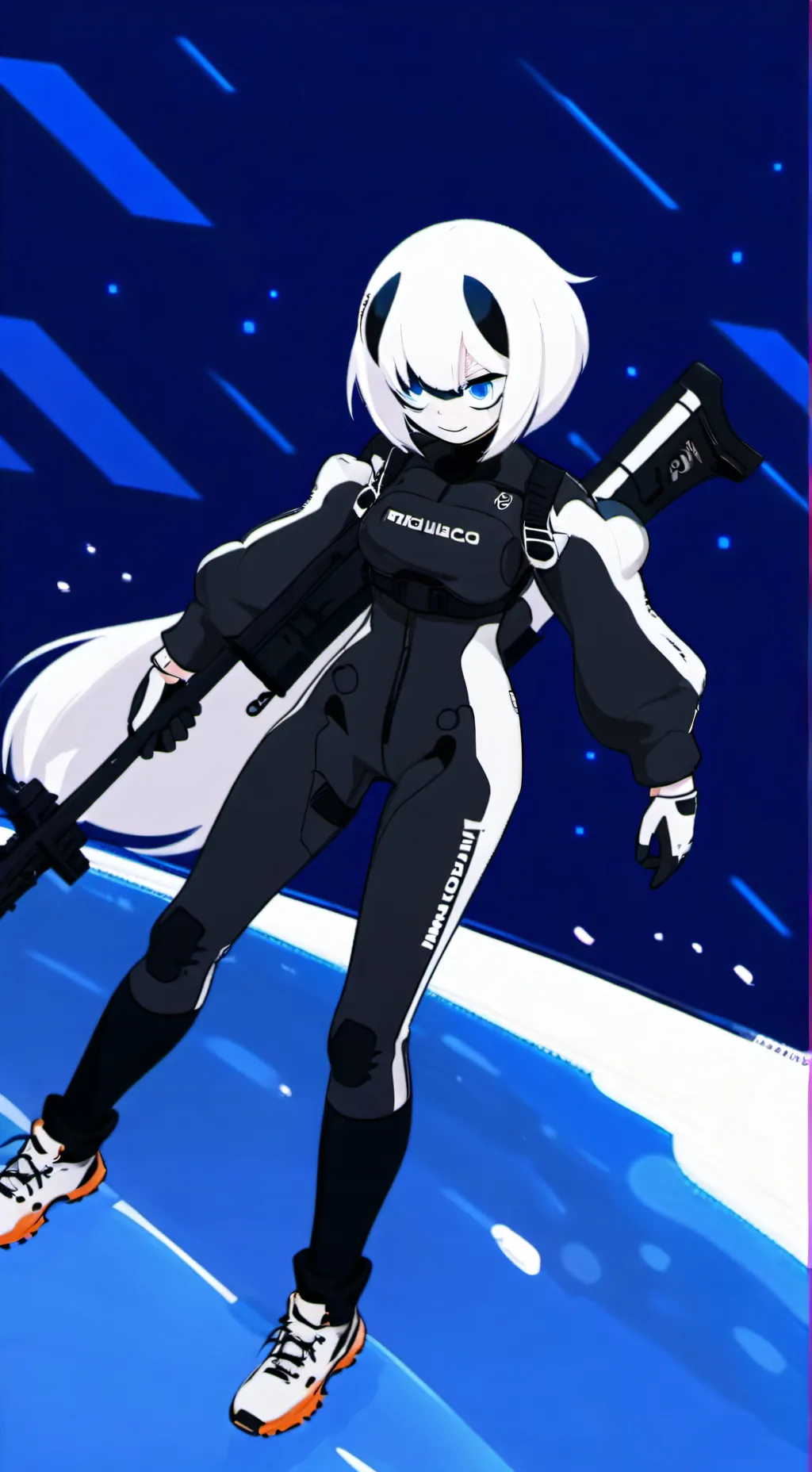 ai character: Ps5  background