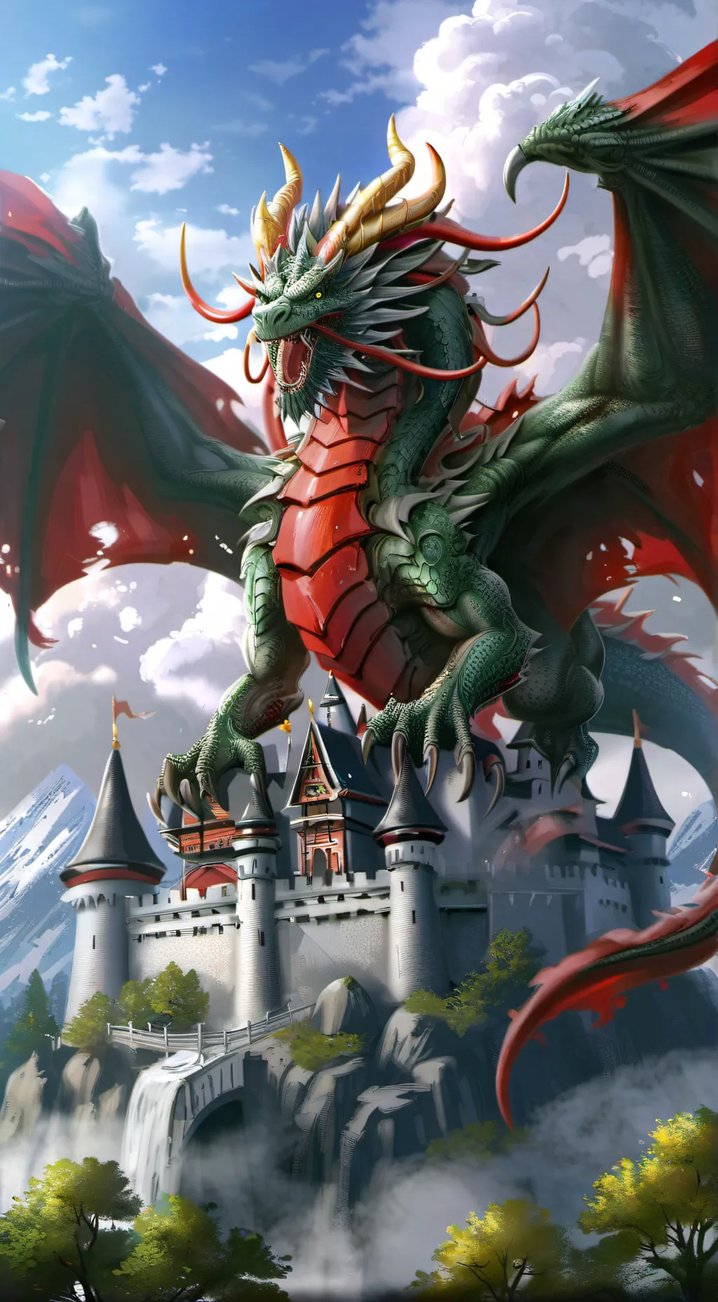 ai character: Mid evil times background