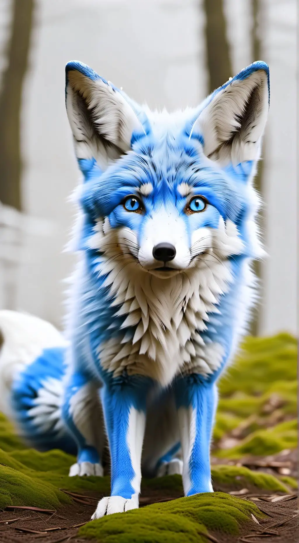 ai character: Kisune background