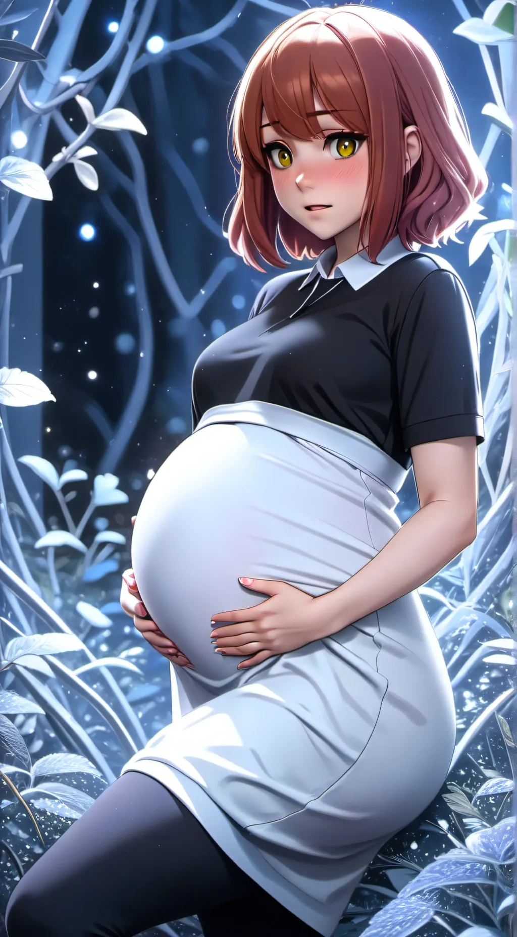 ai character: April  background