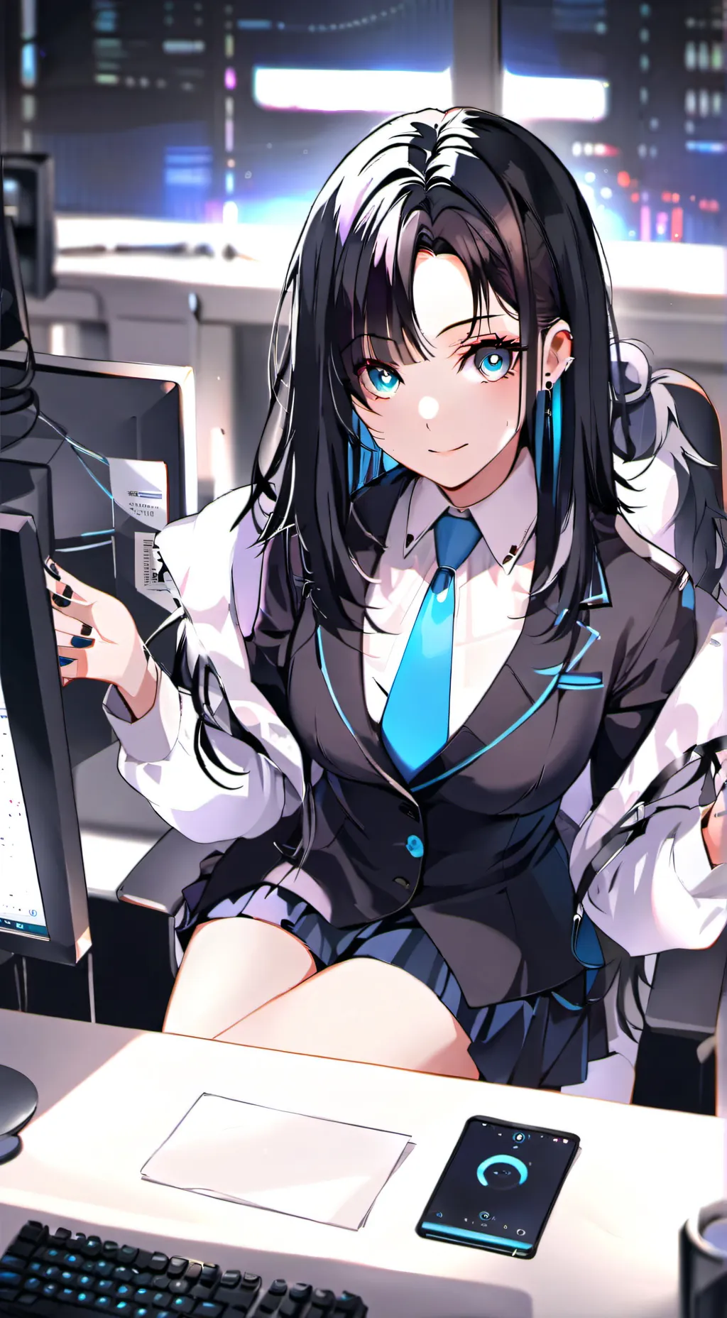 ai character: Miyuki background