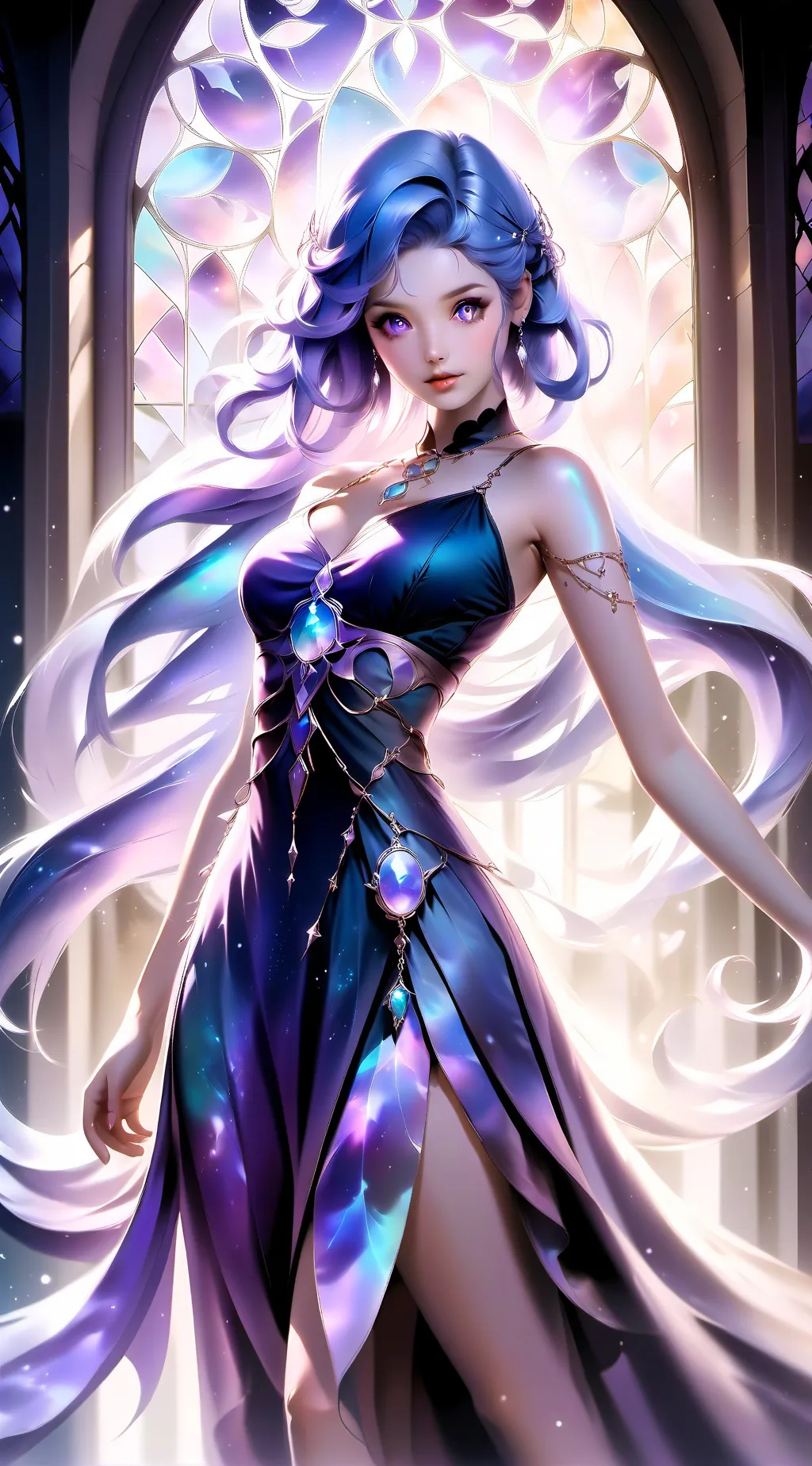 ai character: Sandra background