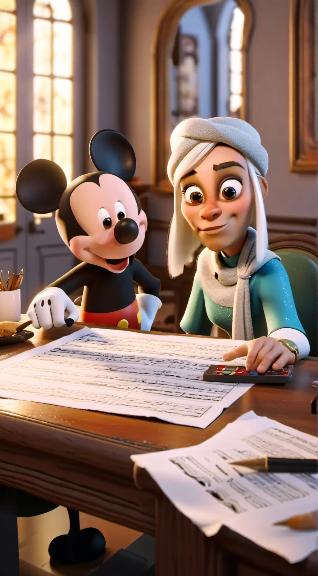 ai character: ez background