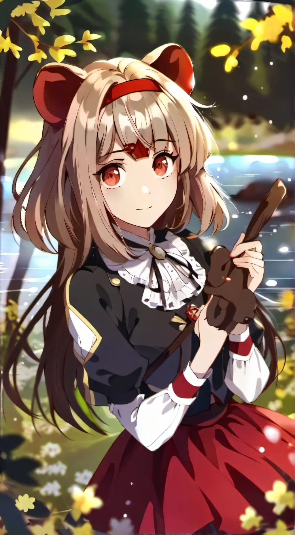 ai character: Pearl background