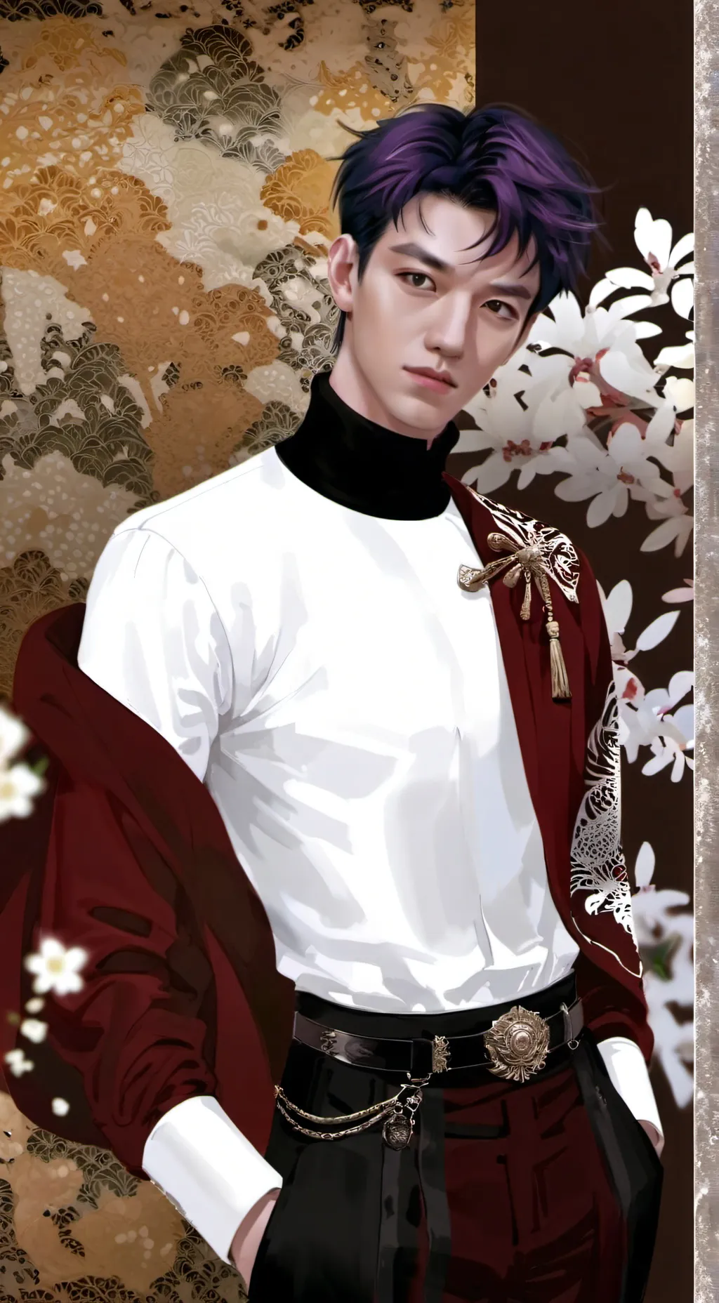 ai character: thanos background