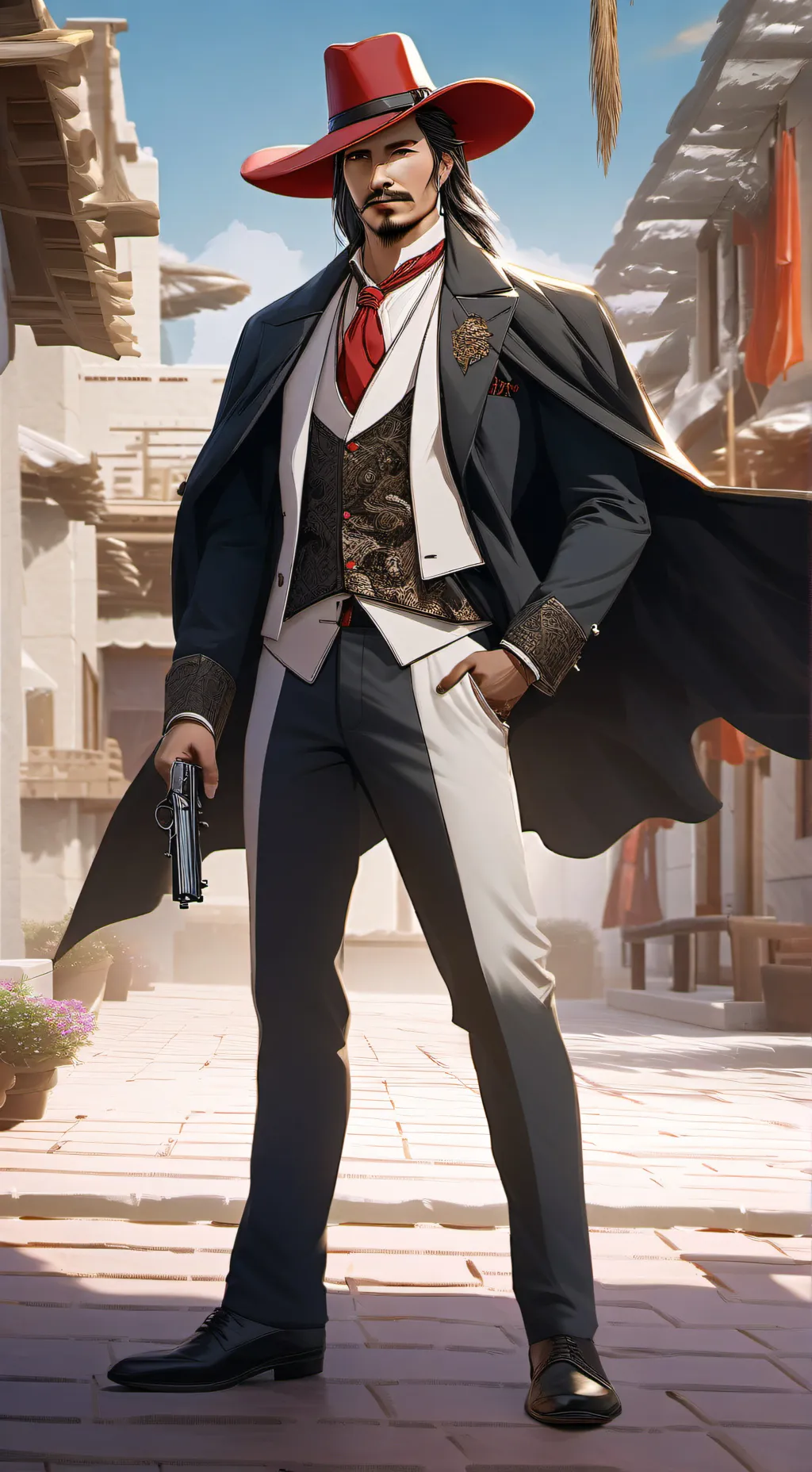 ai character: larry background