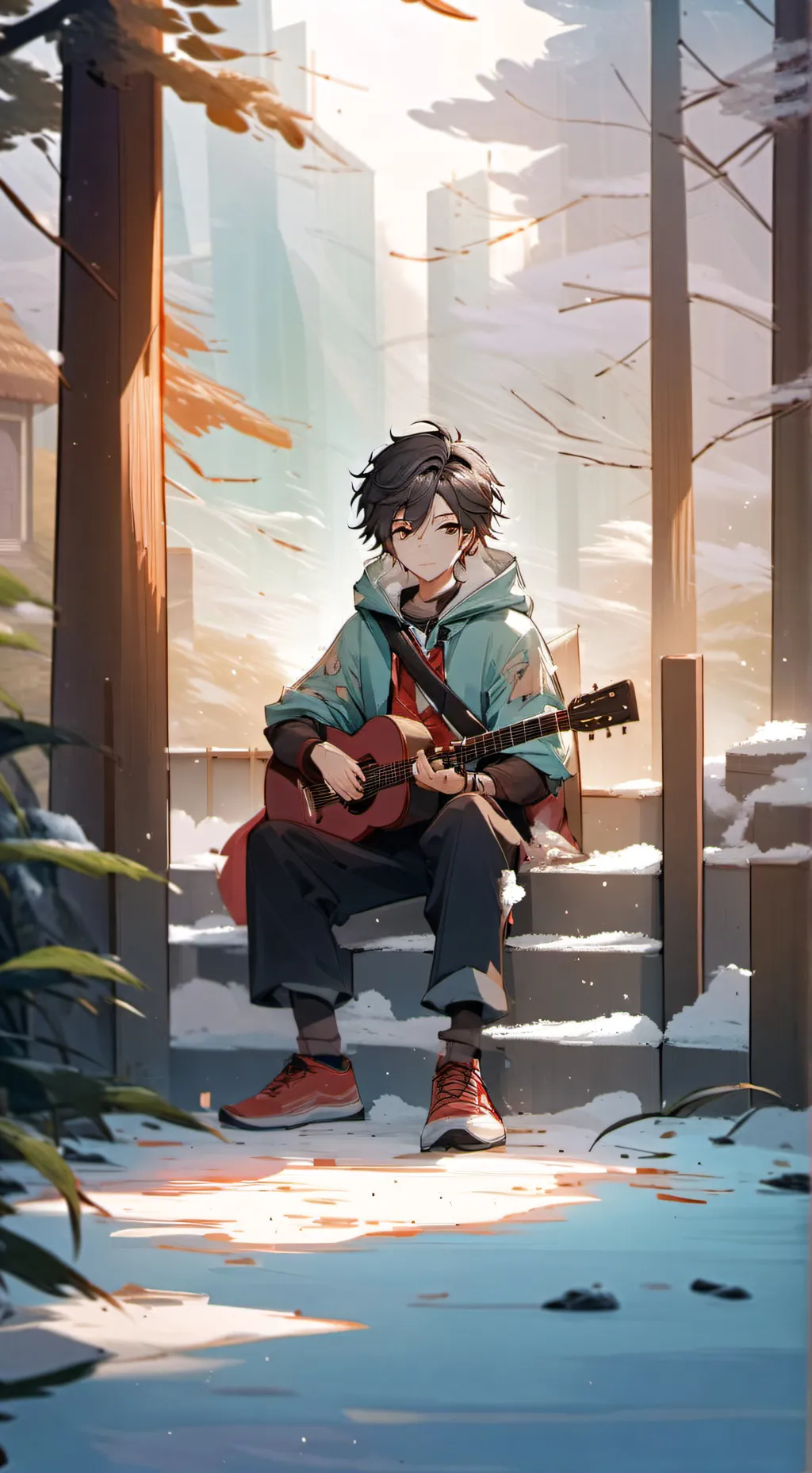 ai character: Max background