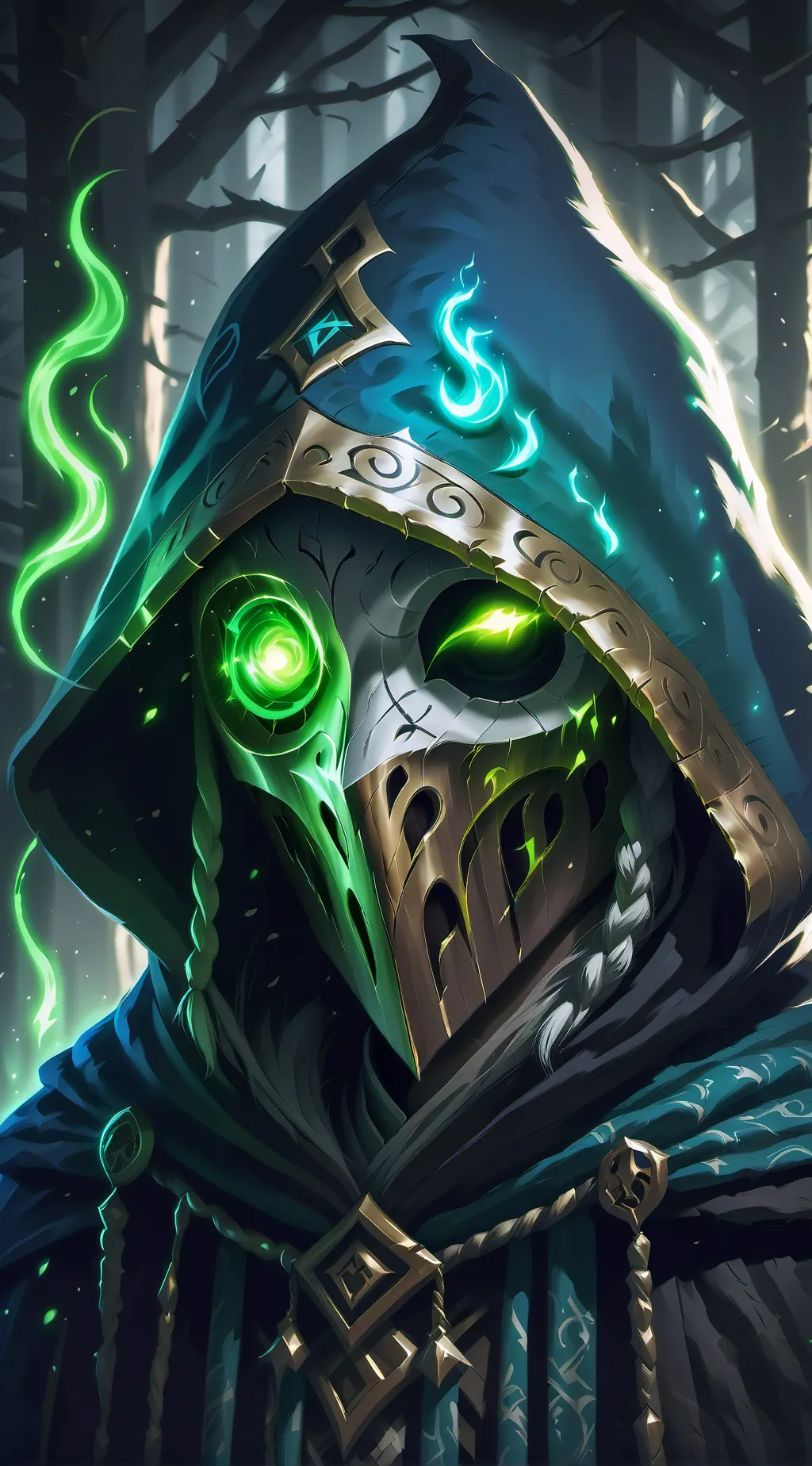 ai character: unknown wizard background