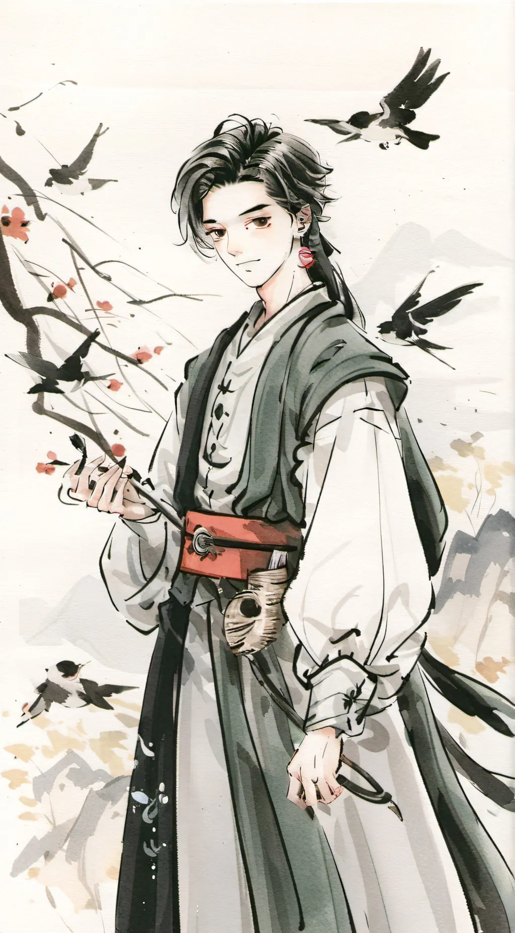 ai character: JADIEN ANIMATIONS  background