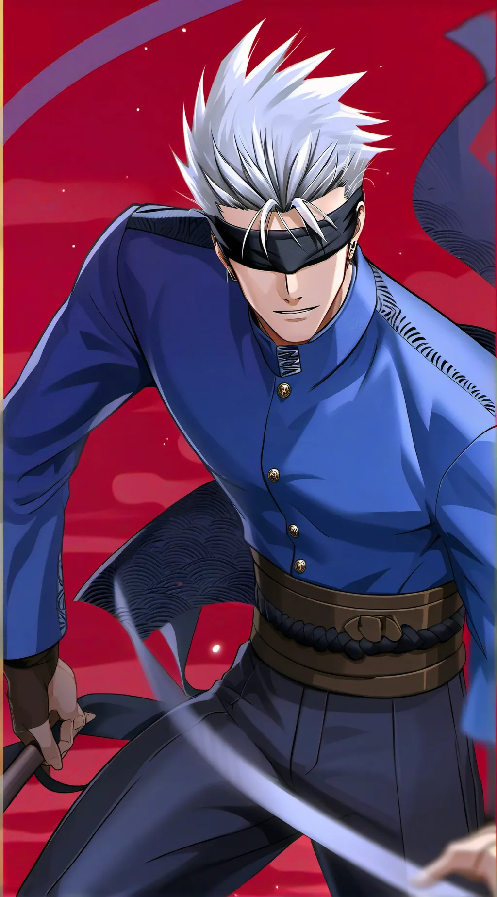 ai character: gojo background