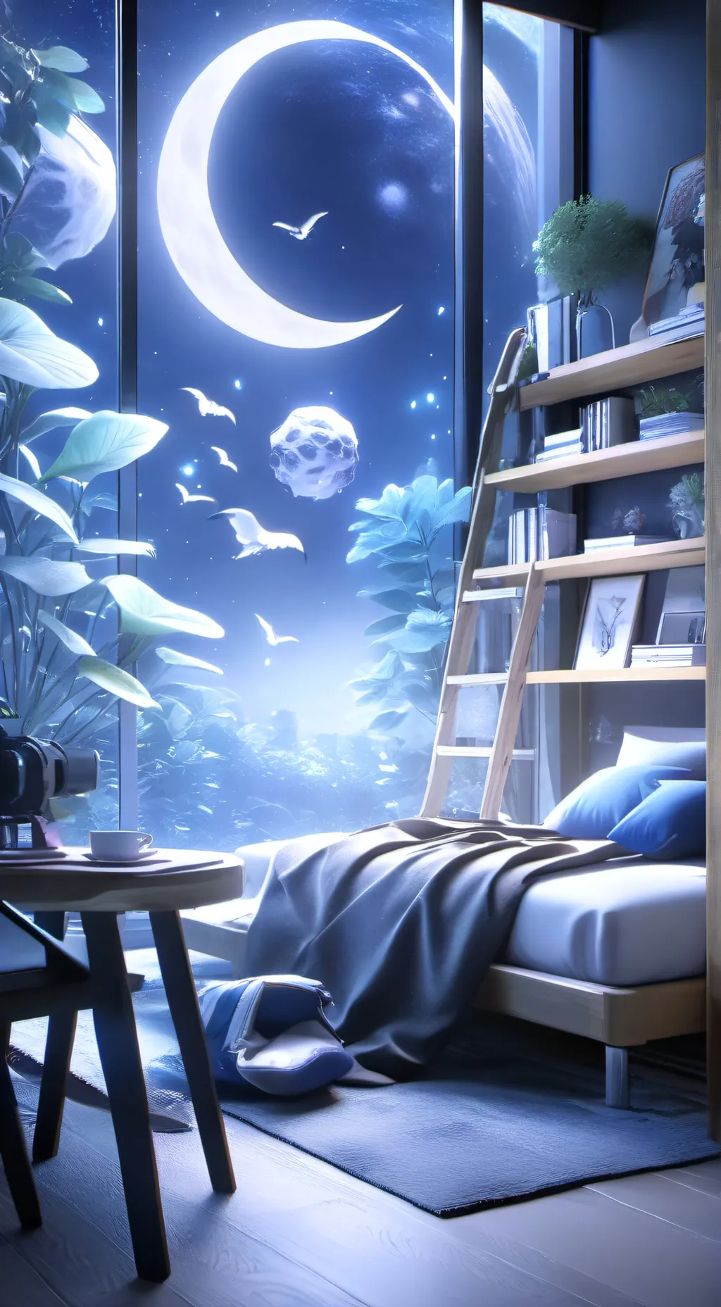 ai character: Happy Tree Friends background