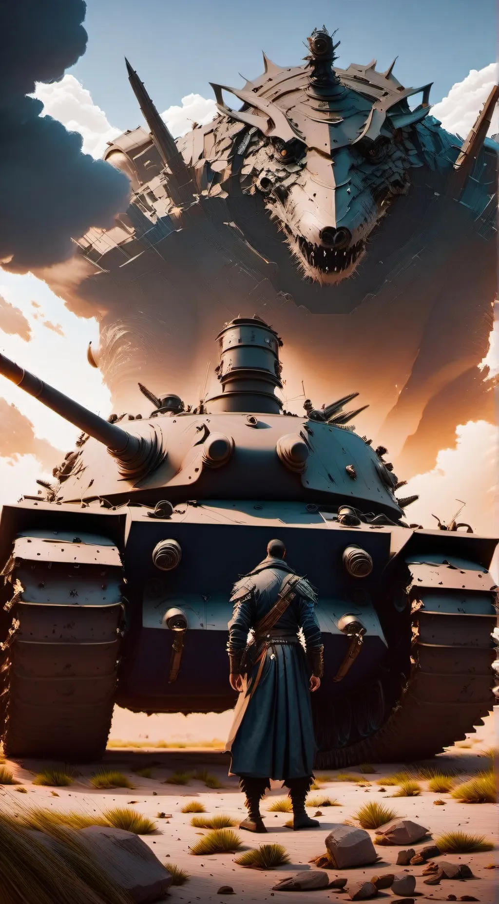 ai character: tank  background