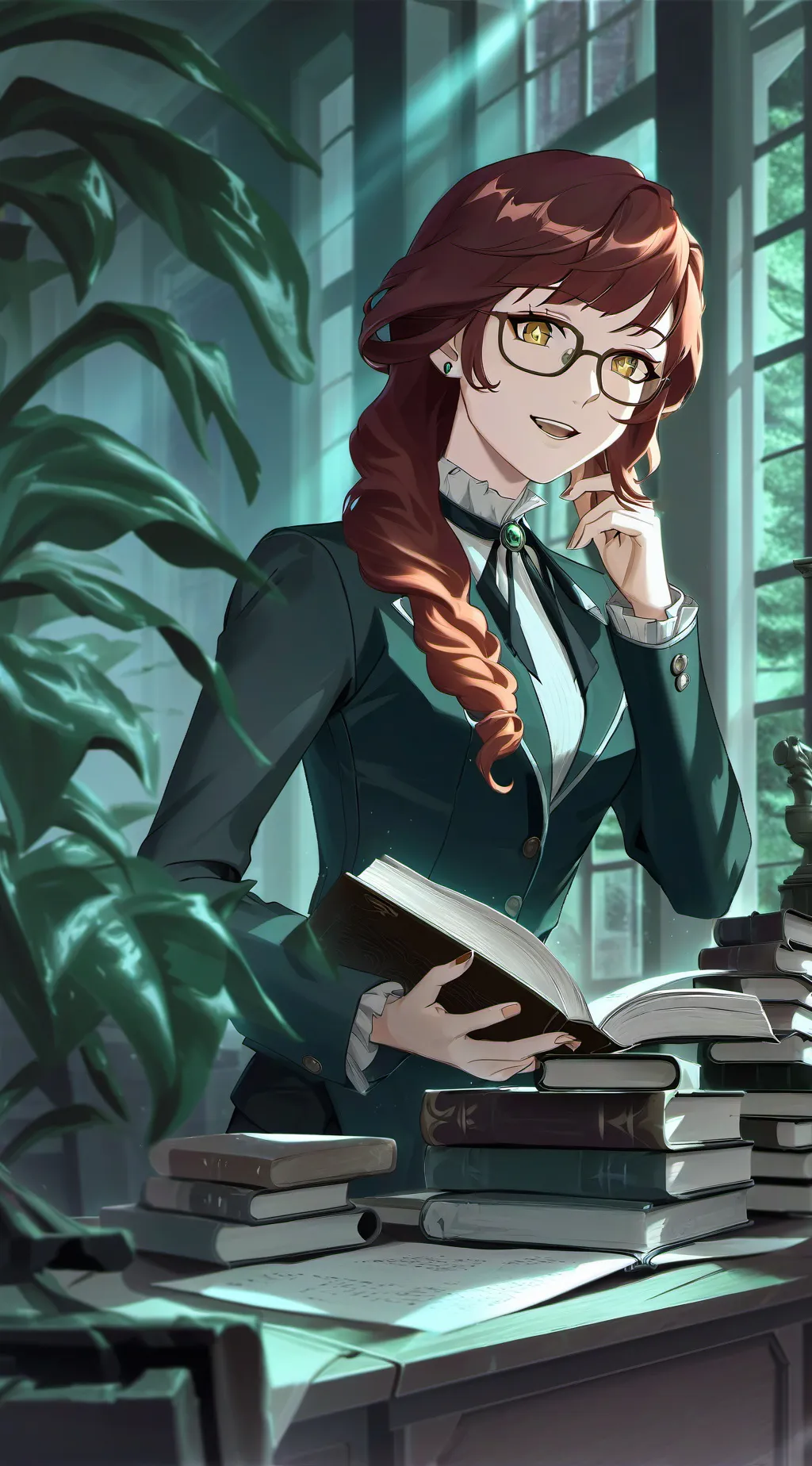 ai character: Himari background