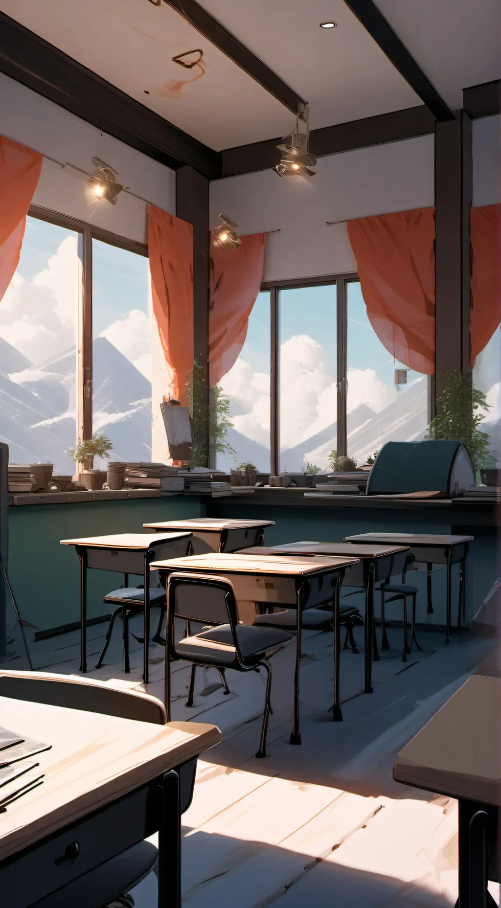 ai character: My school background