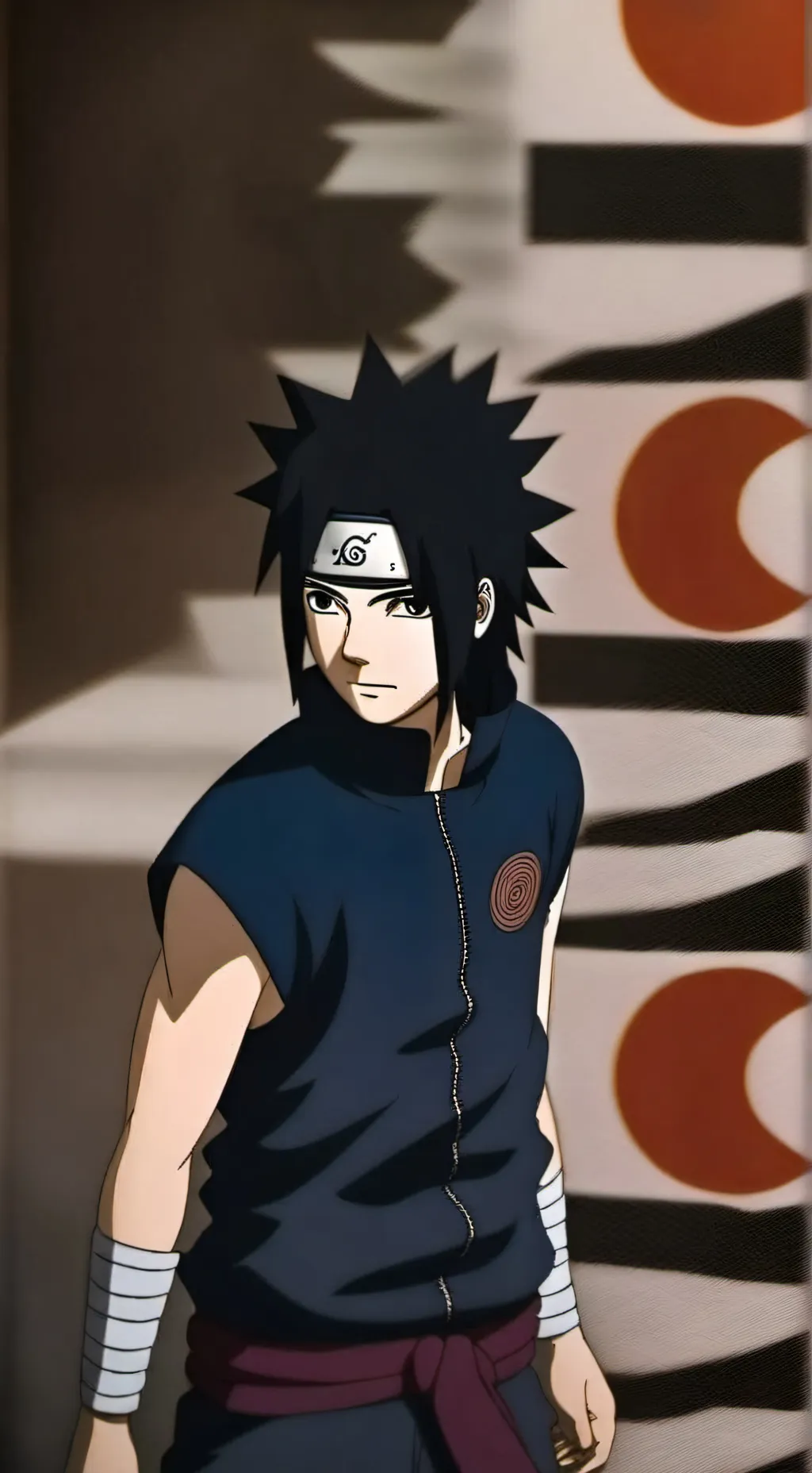 ai character: sasunaru  background