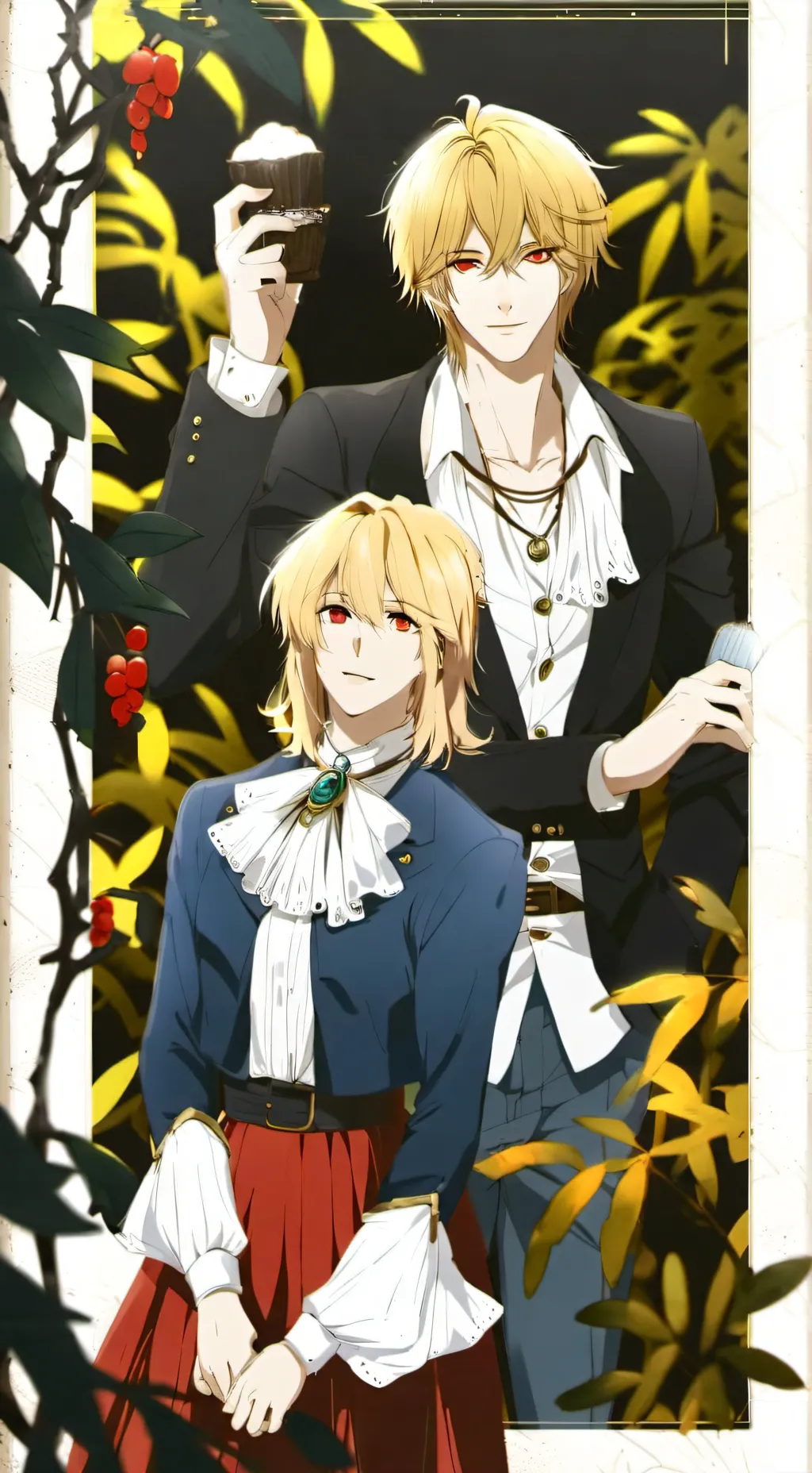 ai character: Katsuki Bakugo background