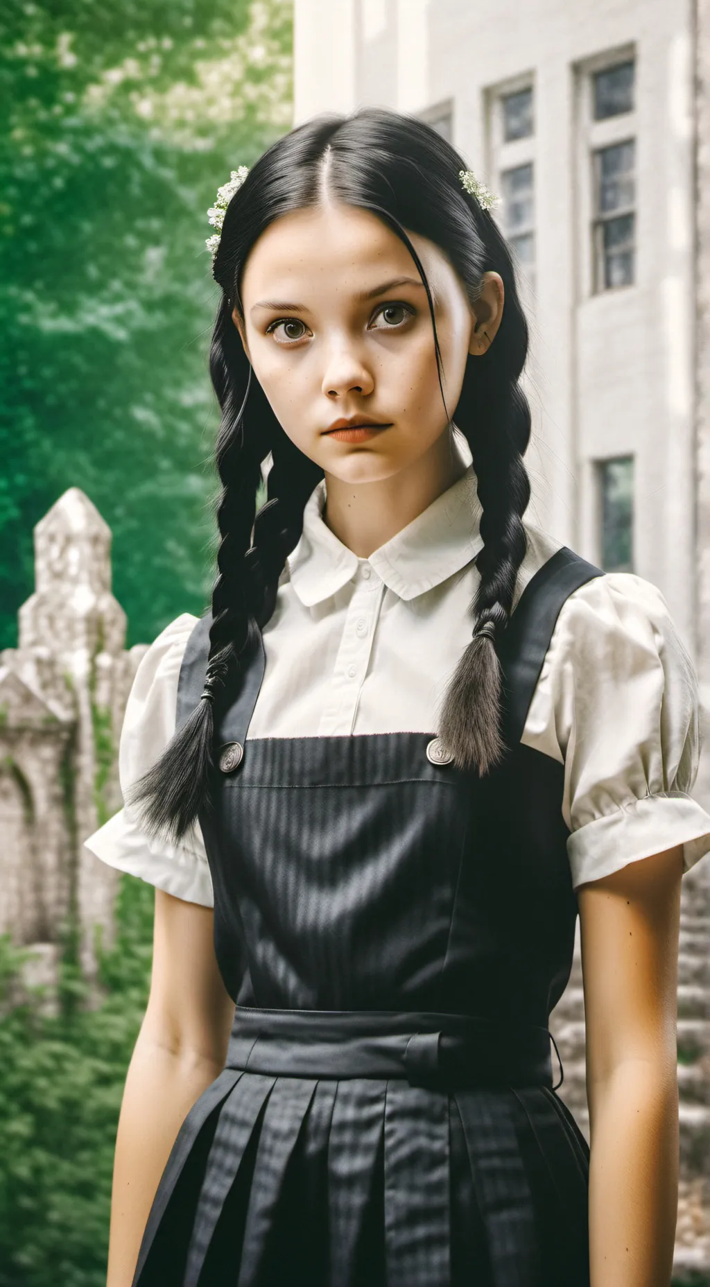 ai character: Wednesday Adams background